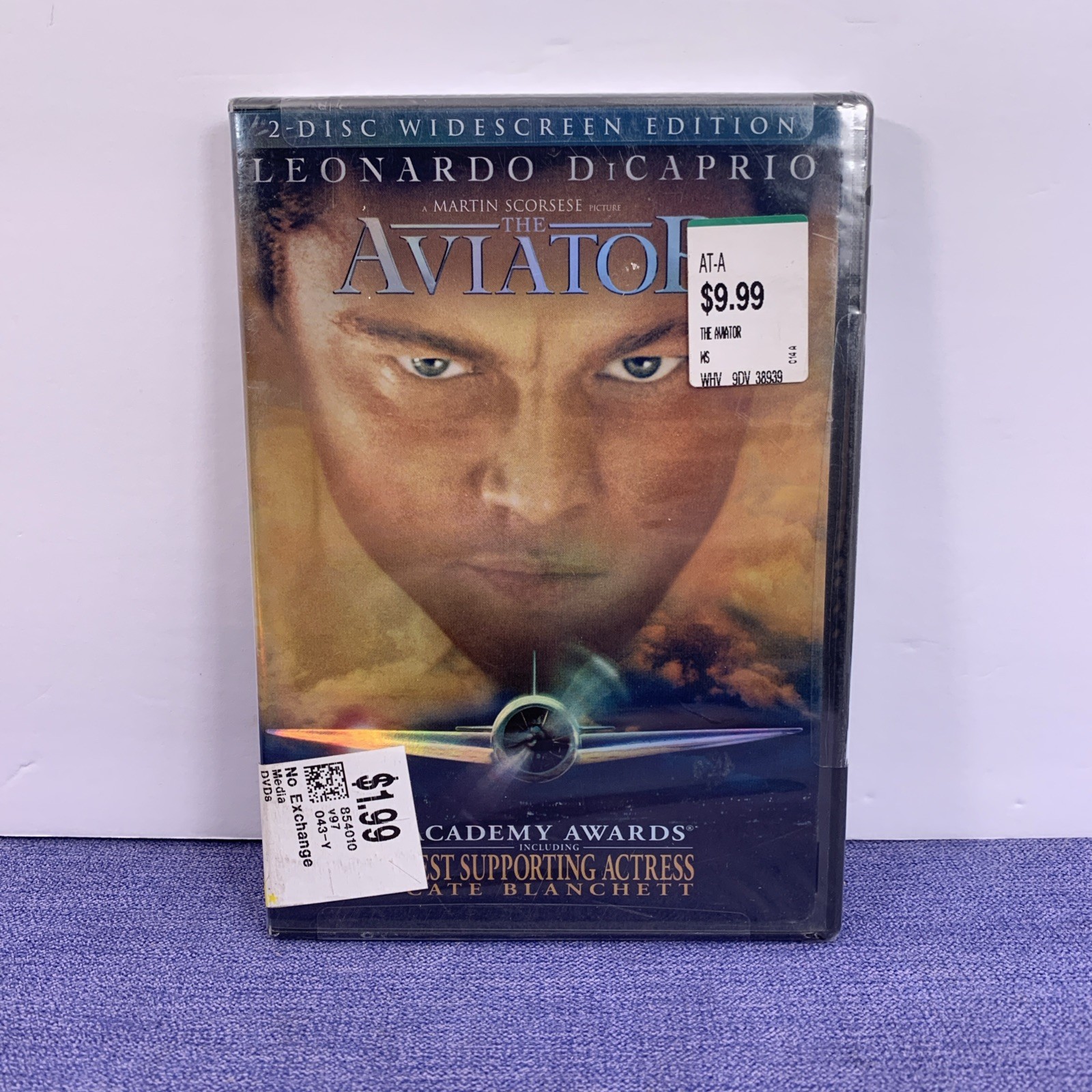 THE AVIATOR- 2-DISC WIDESCREEN EDITION DVD. NEW SEALED