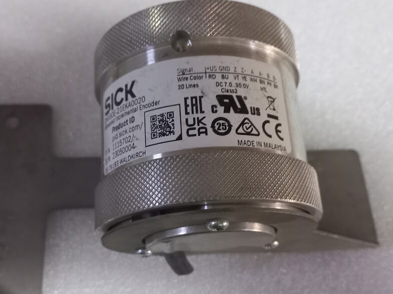 Sick DKV60E-21EKA0020 Wheeled Incremental Encoder P/N 1115702