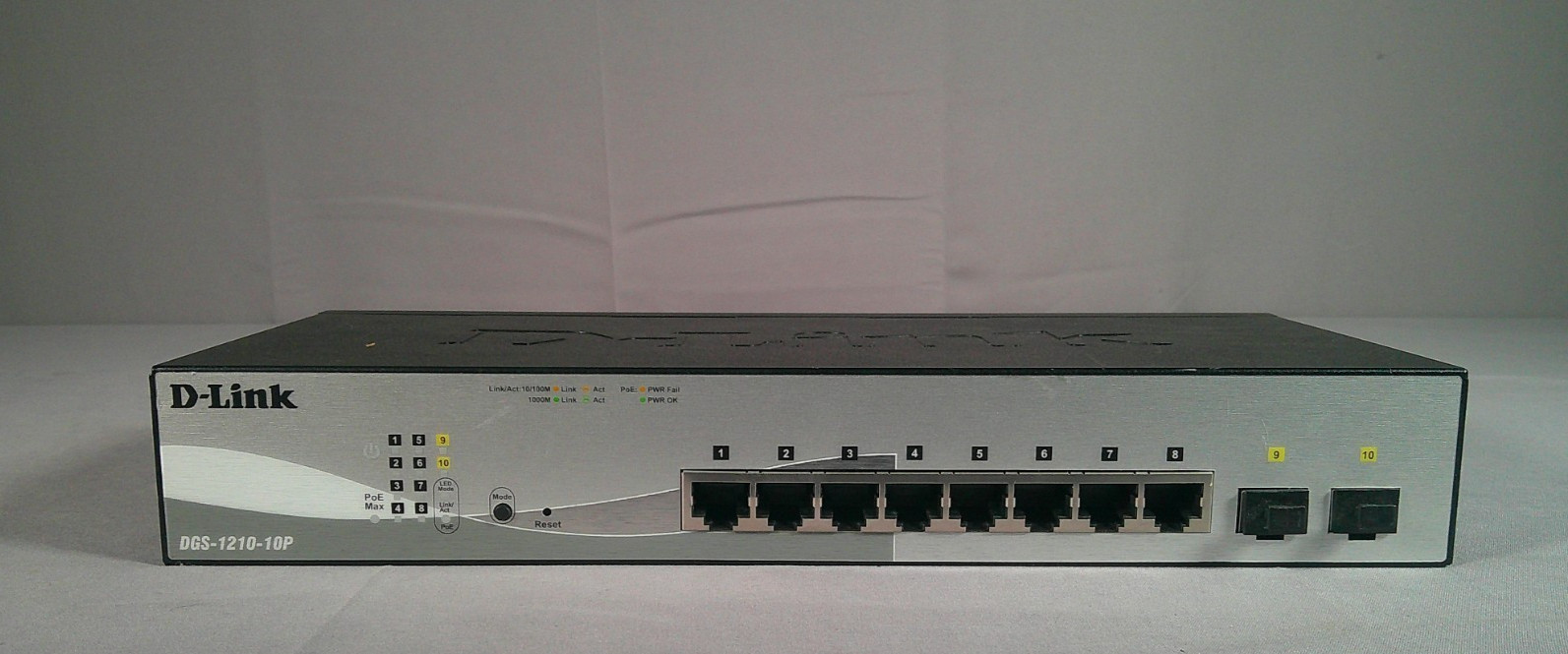 D-LINK DGS-1210-10P USED D-LINK DGS-1210-10P USED