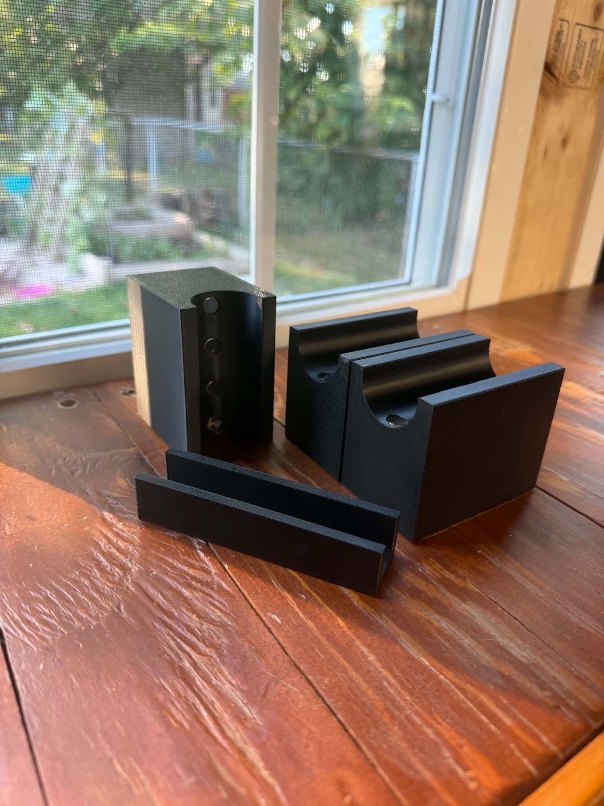 Harley 99-17 Dyna Lift Block Adapters – Premium ASA 3D Printed Set-Black