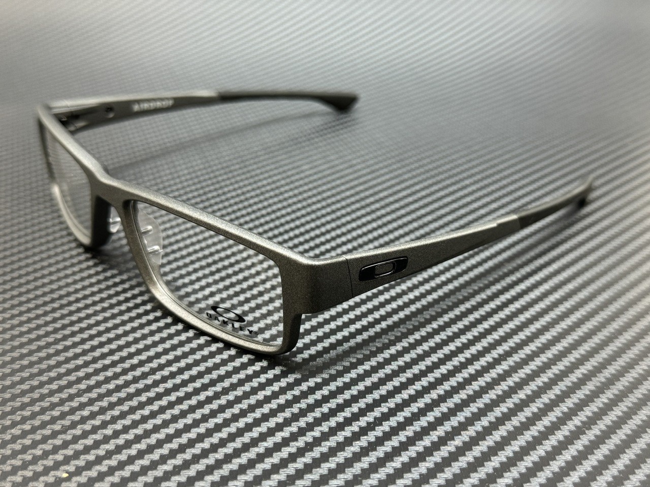 OAKLEY OX8046 1357 Light Steel Men\'s 57 mm Eyeglasses