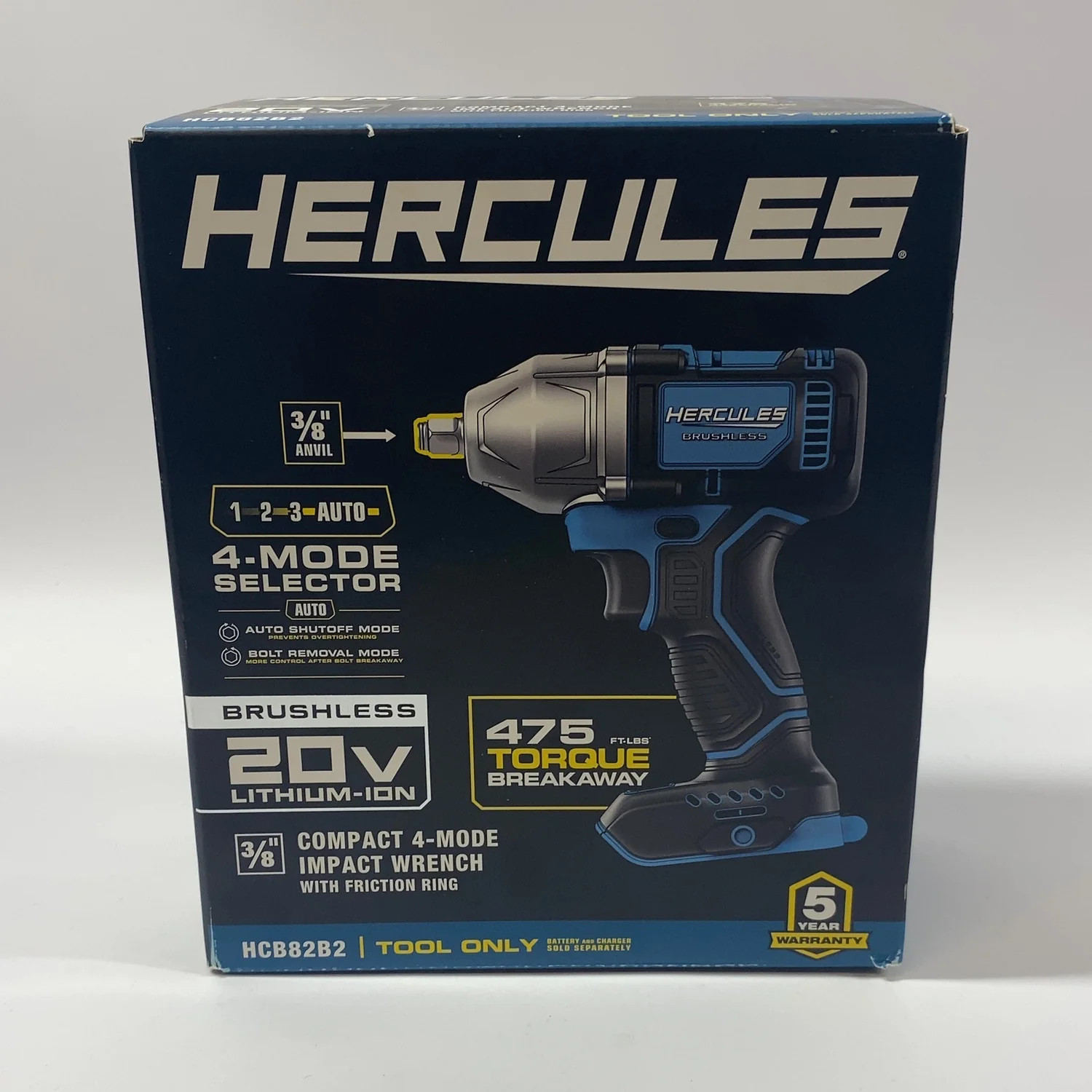 New HERCULES HCB82B2 20V 3/8\