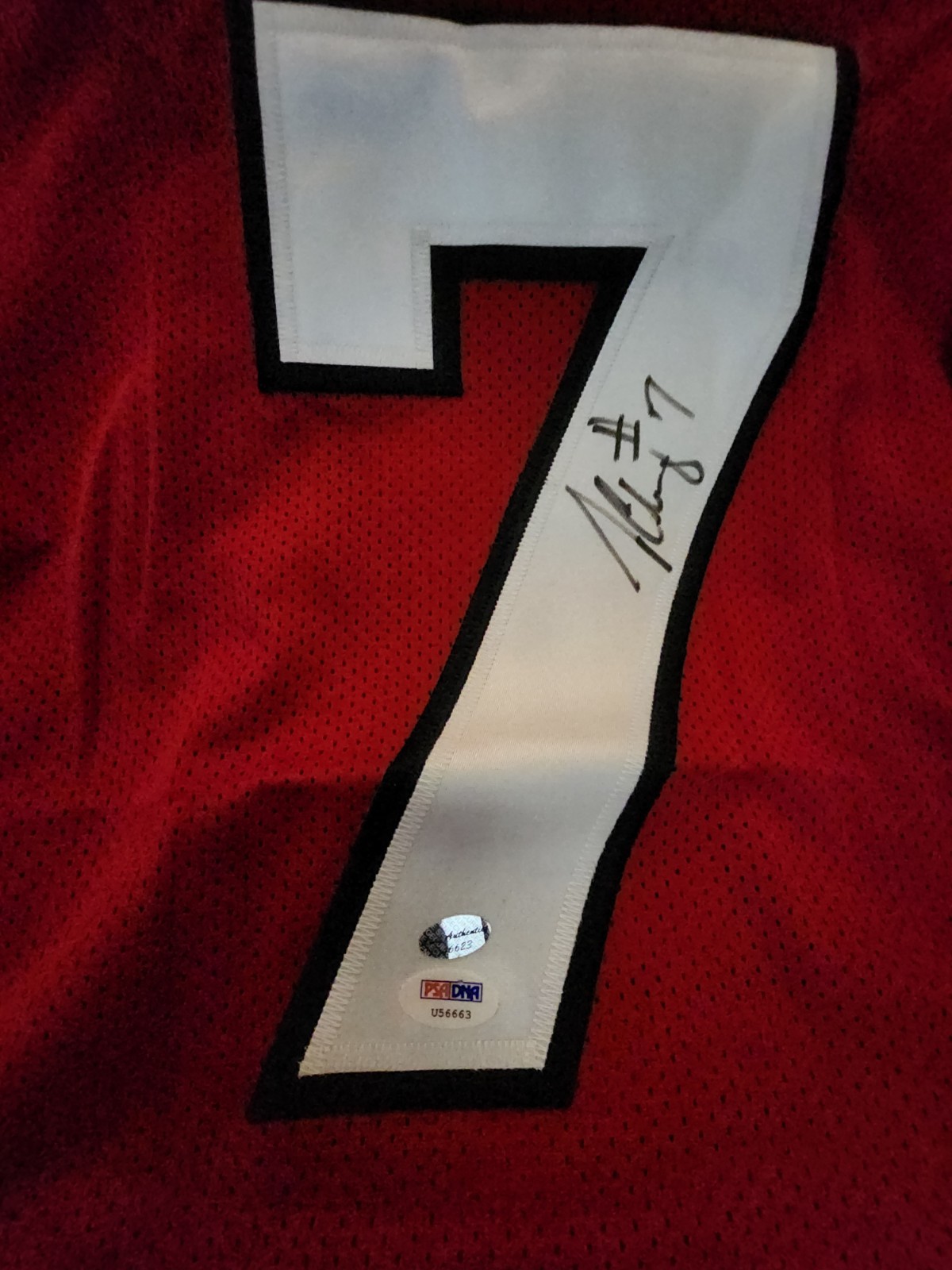Jadeveon Clowney South Carolina Auto Hime Red Jersey JSA, Leaf And PSA... Jadeveon Clowney South Carolina Auto Hime Red Jersey JSA, Leaf And PSA...