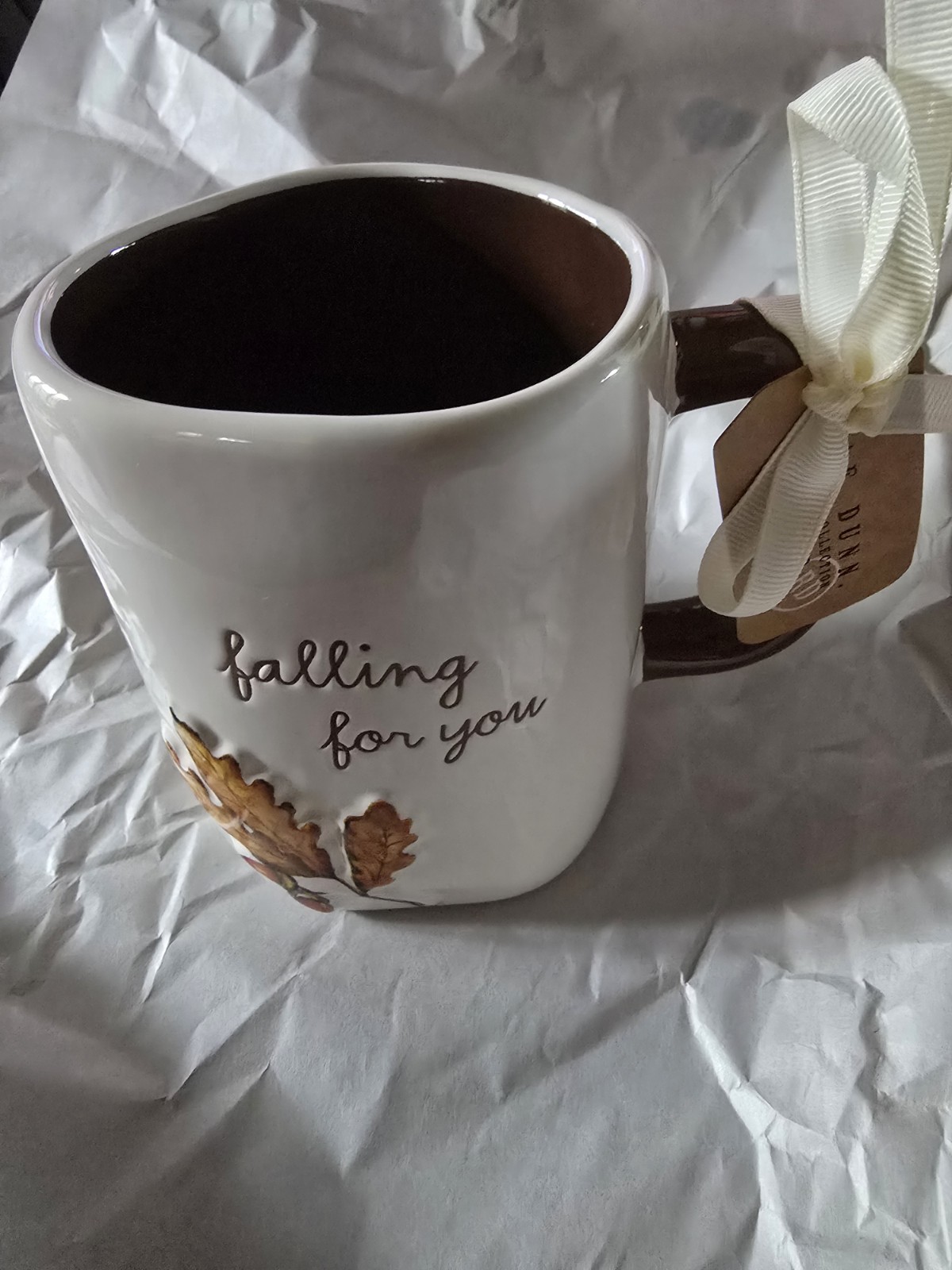 Rae Dunn Fall Leaves Acorns ‘“Falling For You\