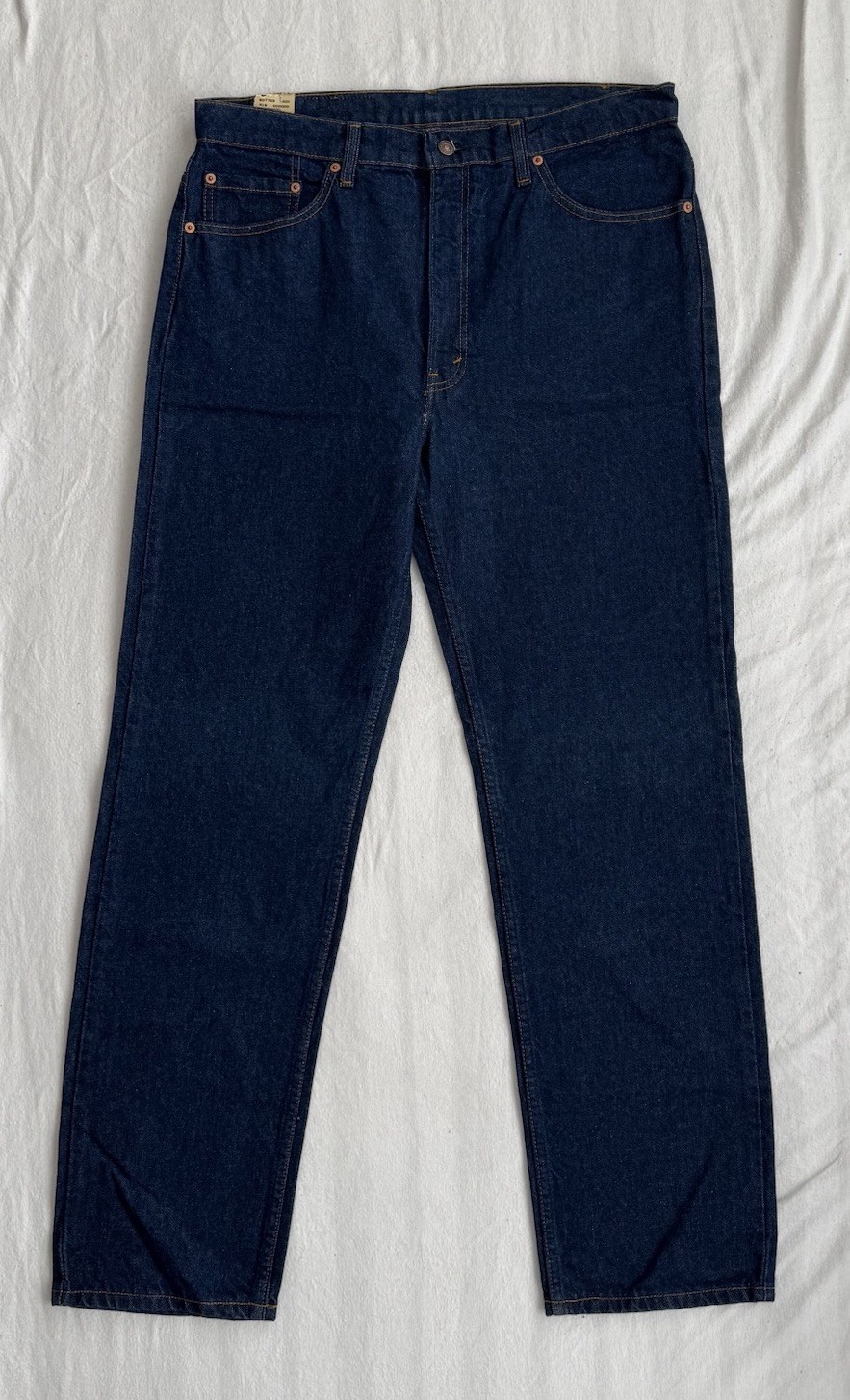 Vintage Deadstock Levi’s 505 XX Made in USA Indigo Jeans Size 38x32 505-0216 Vintage Deadstock Levi’s 505 XX Made in USA Indigo Jeans Size 38x32 505-0216