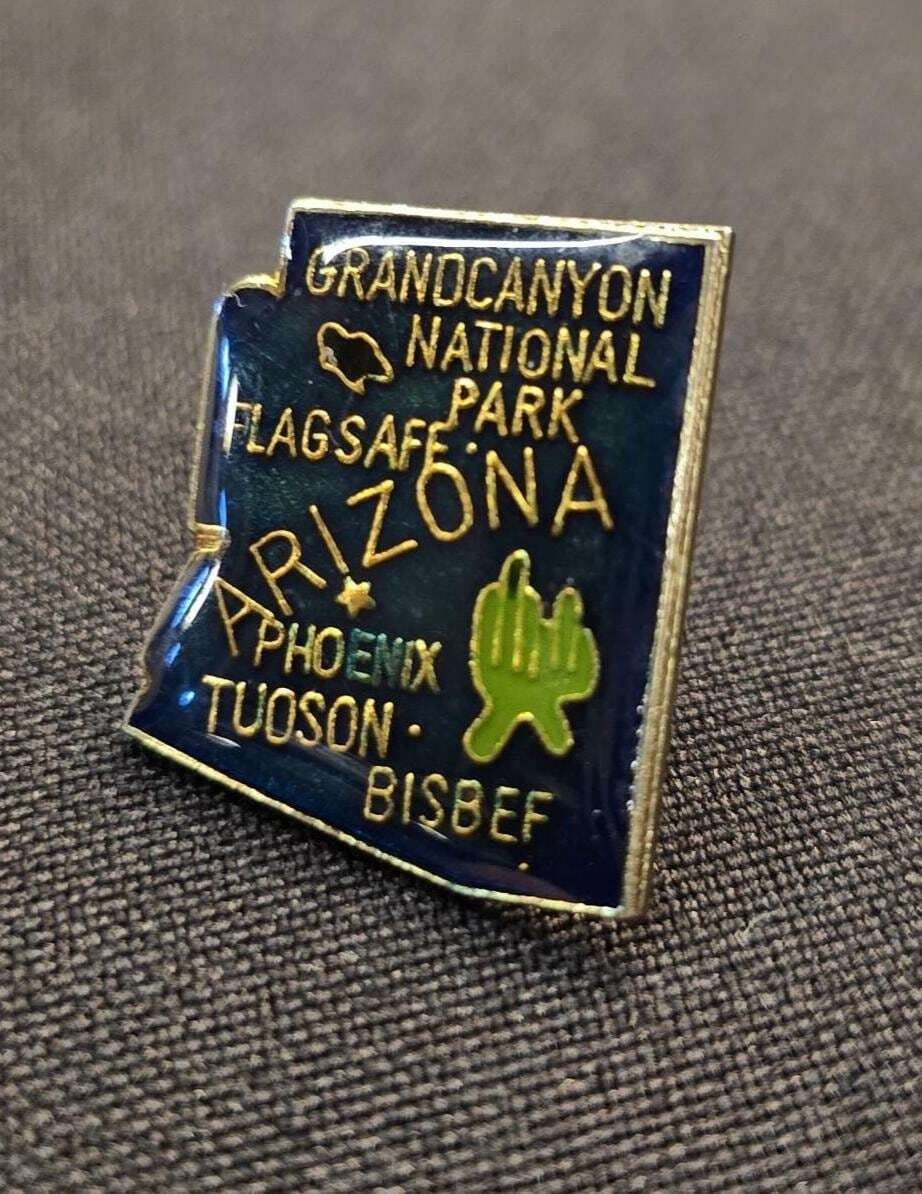Vintage Arizona State Enamel Pin Vintage Arizona State Enamel Pin