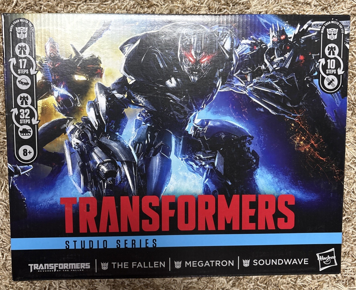 Transformers Revenge of The Fallen Studio Series Megatron Soundwave 3 Pack New