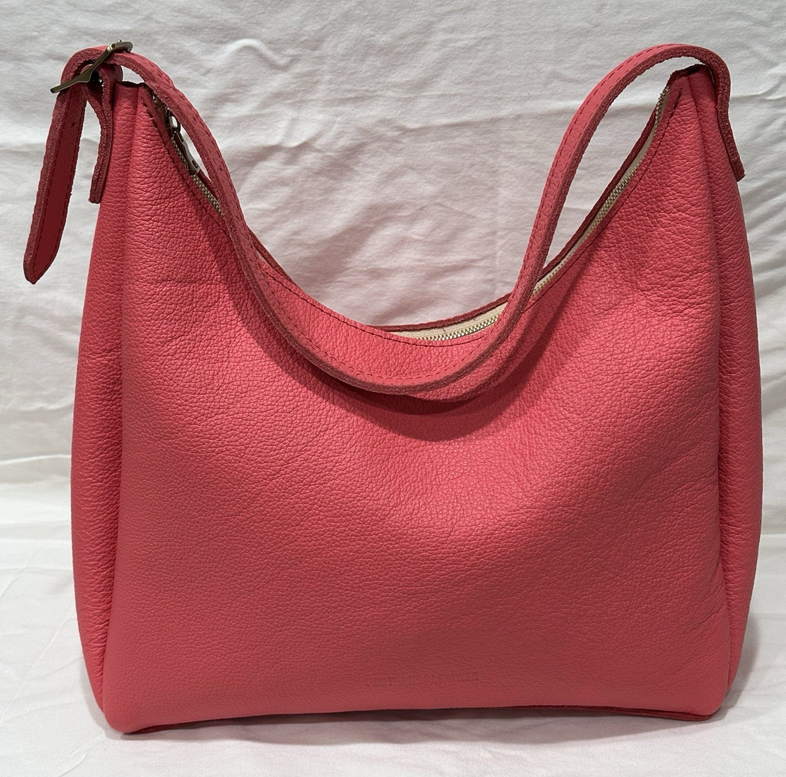 RARE Portland Leather Goods Large Aspen Bubble Candy Full Grain Leather Bag