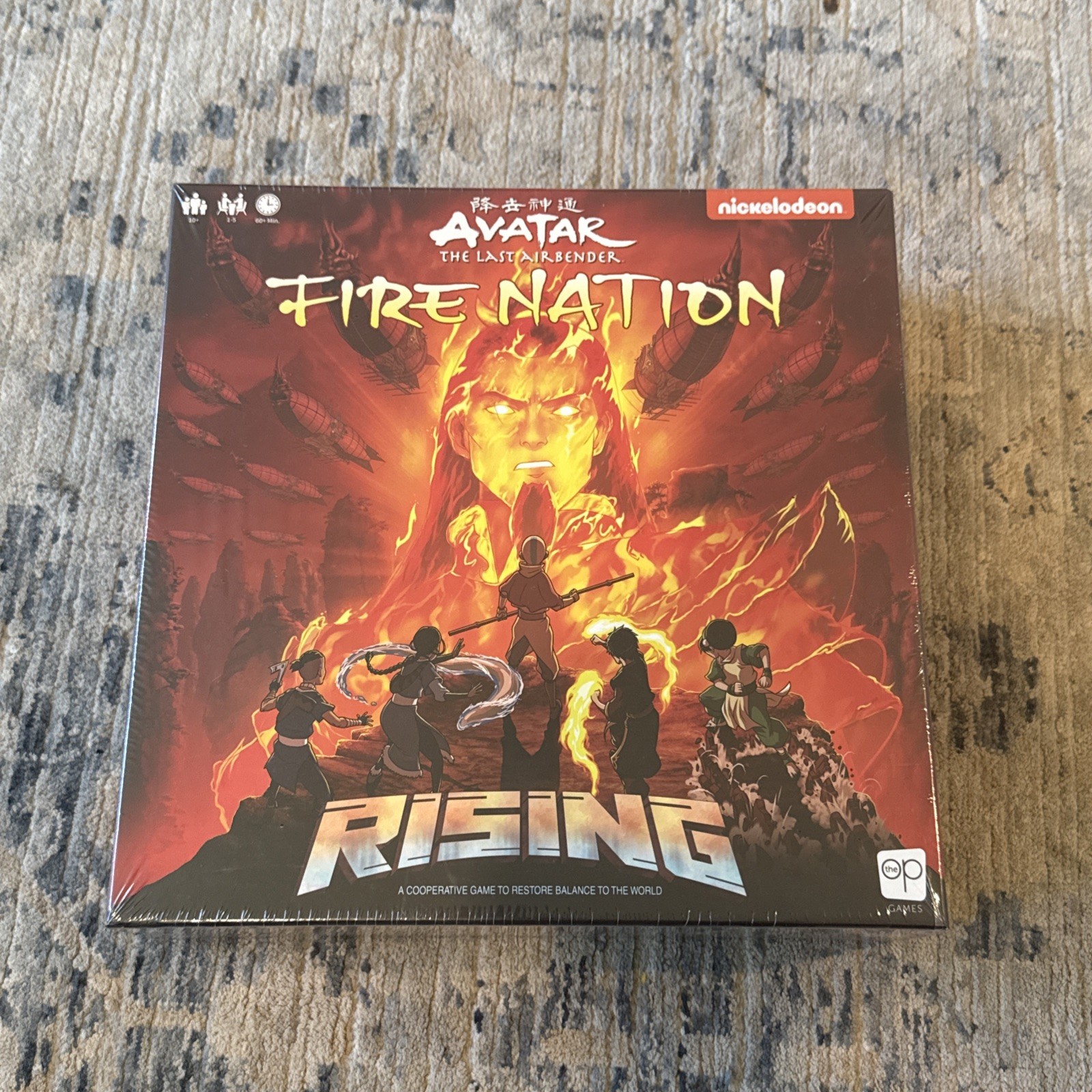 Avatar The Last Airbender Fire Nation Rising Board Game Brand New Sealed