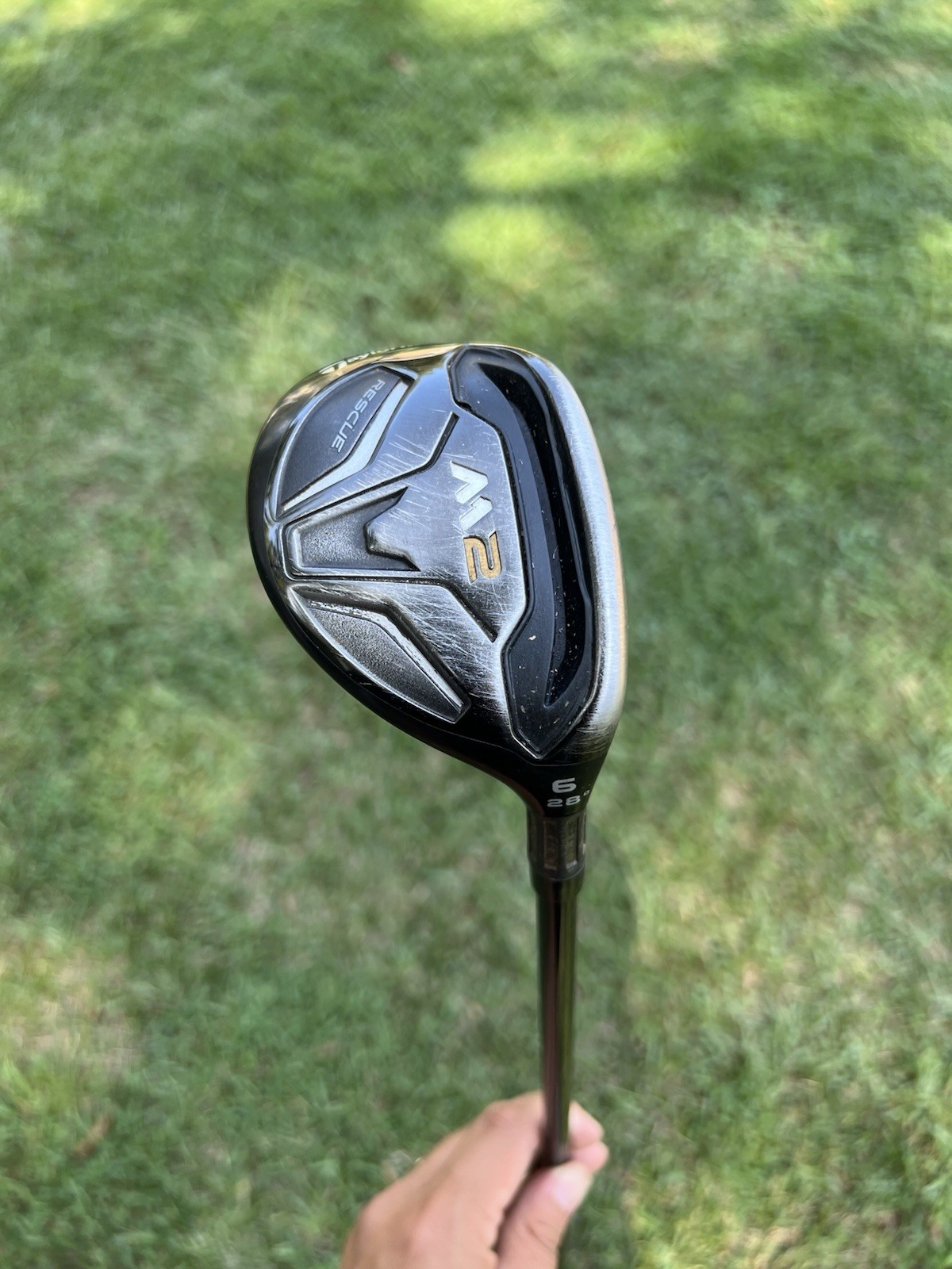 TaylorMade M2 Rescue 6 Hybrid 28° Right Handed Regular Flex Graphite Black TaylorMade M2 Rescue 6 Hybrid 28° Right Handed Regular Flex Graphite Black