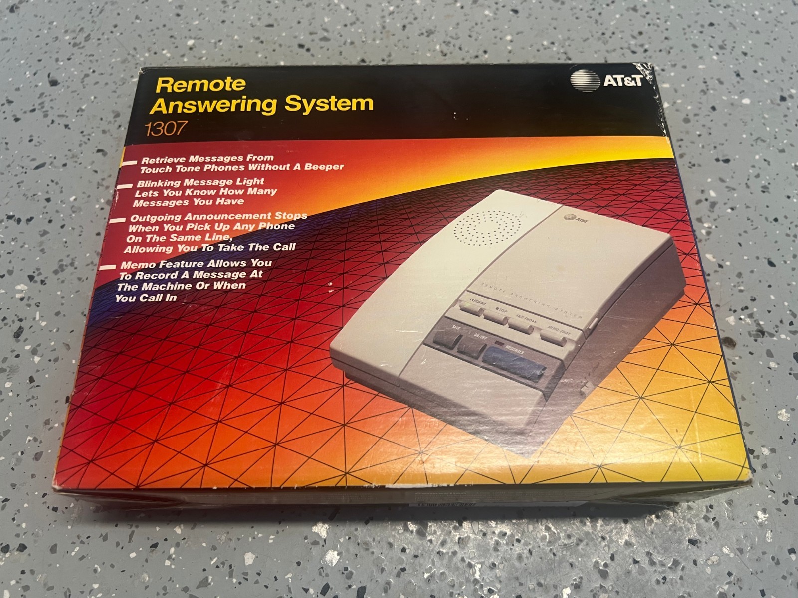 Vintage 1992 Remote Answering System Machine AT&T 1307 - NEW Vintage 1992 Remote Answering System Machine AT&T 1307 - NEW