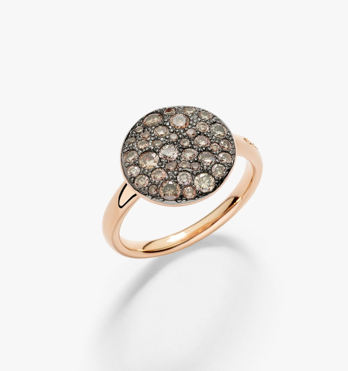 Beautiful Pomellato Nudo Sabbia VVS1 Moissanite Ring,925 Sterling Silver Ring