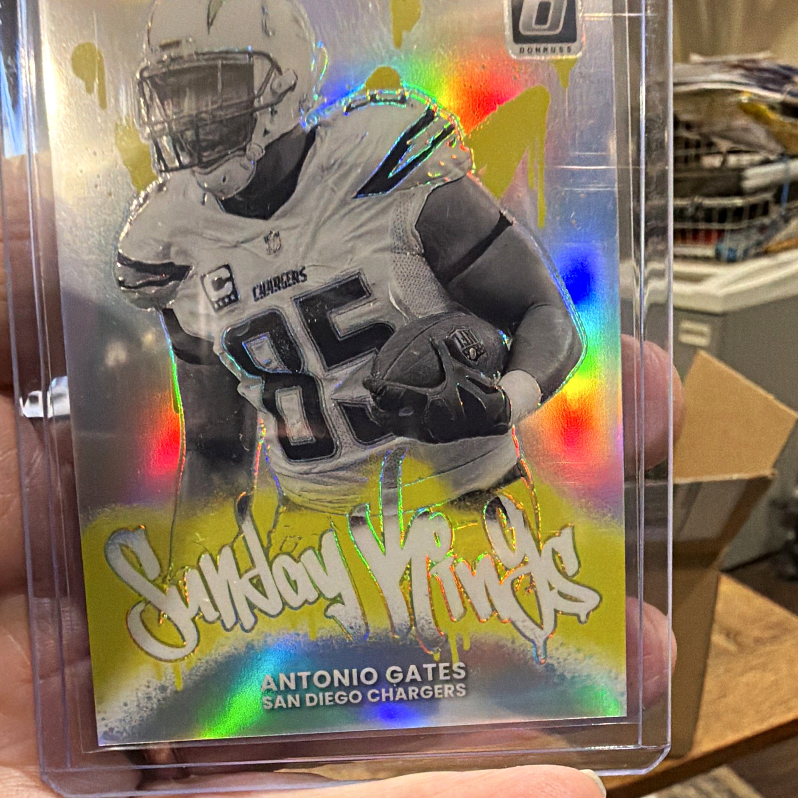 Panini 2025 Donruss Optic Antonio Gates Chargers Sunday Kings Insert #28