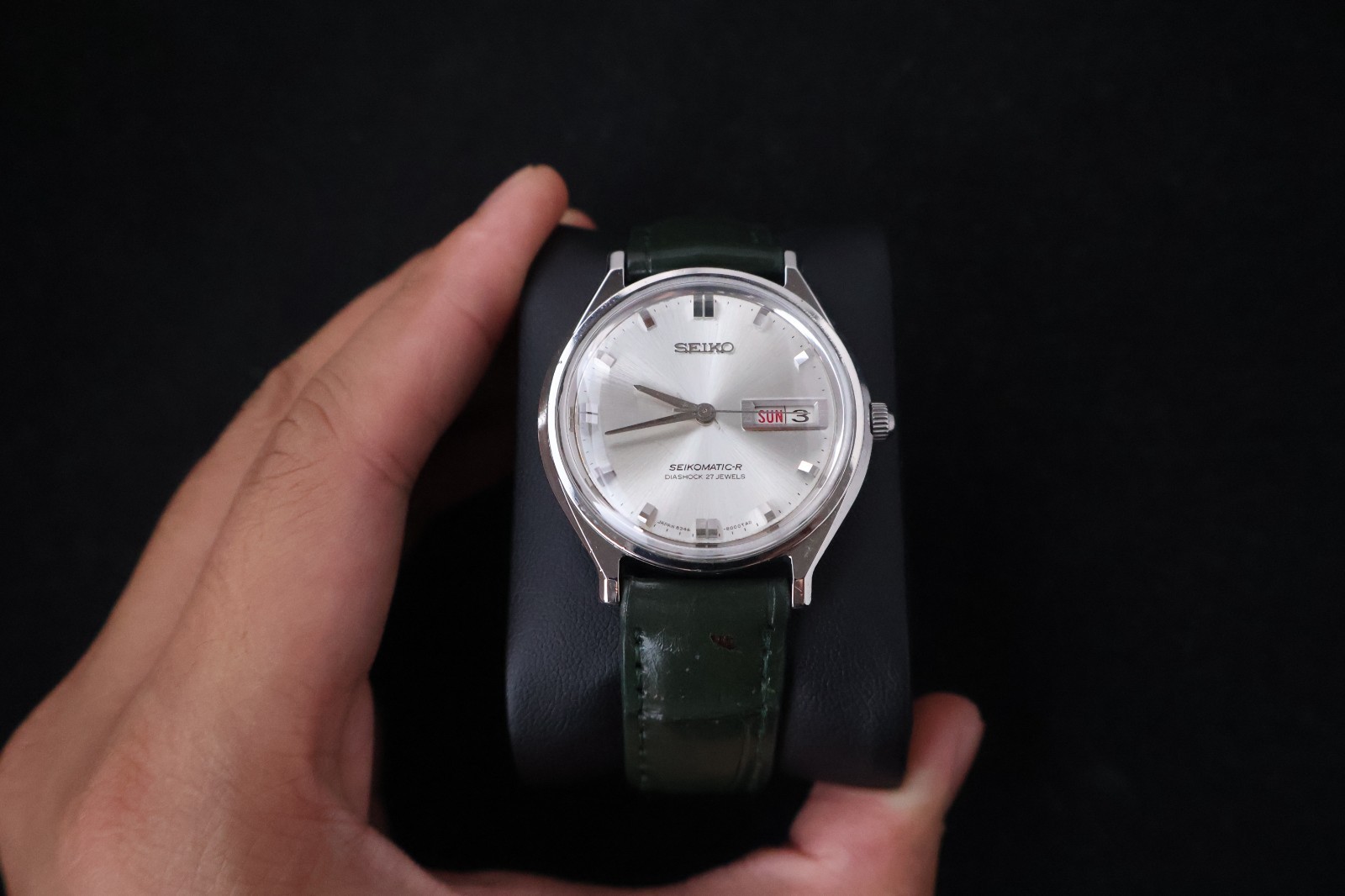 [Serviced] Rare Vintage 1966 Seiko Seikomatic-R 27 Jewels 8346-8000