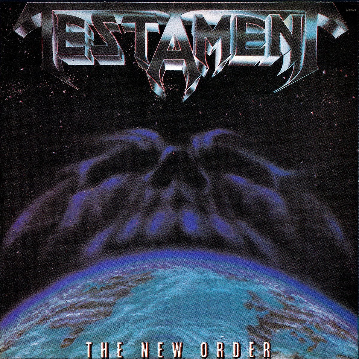 TESTAMENT: THE NEW ORDER (Ltd.Ed.Cyan/Black )(NuclearBlast2025)