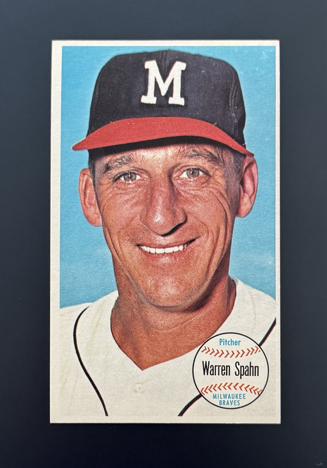 1964 WARREN SPAHN BRAVES HOF 1964 WARREN SPAHN BRAVES HOF