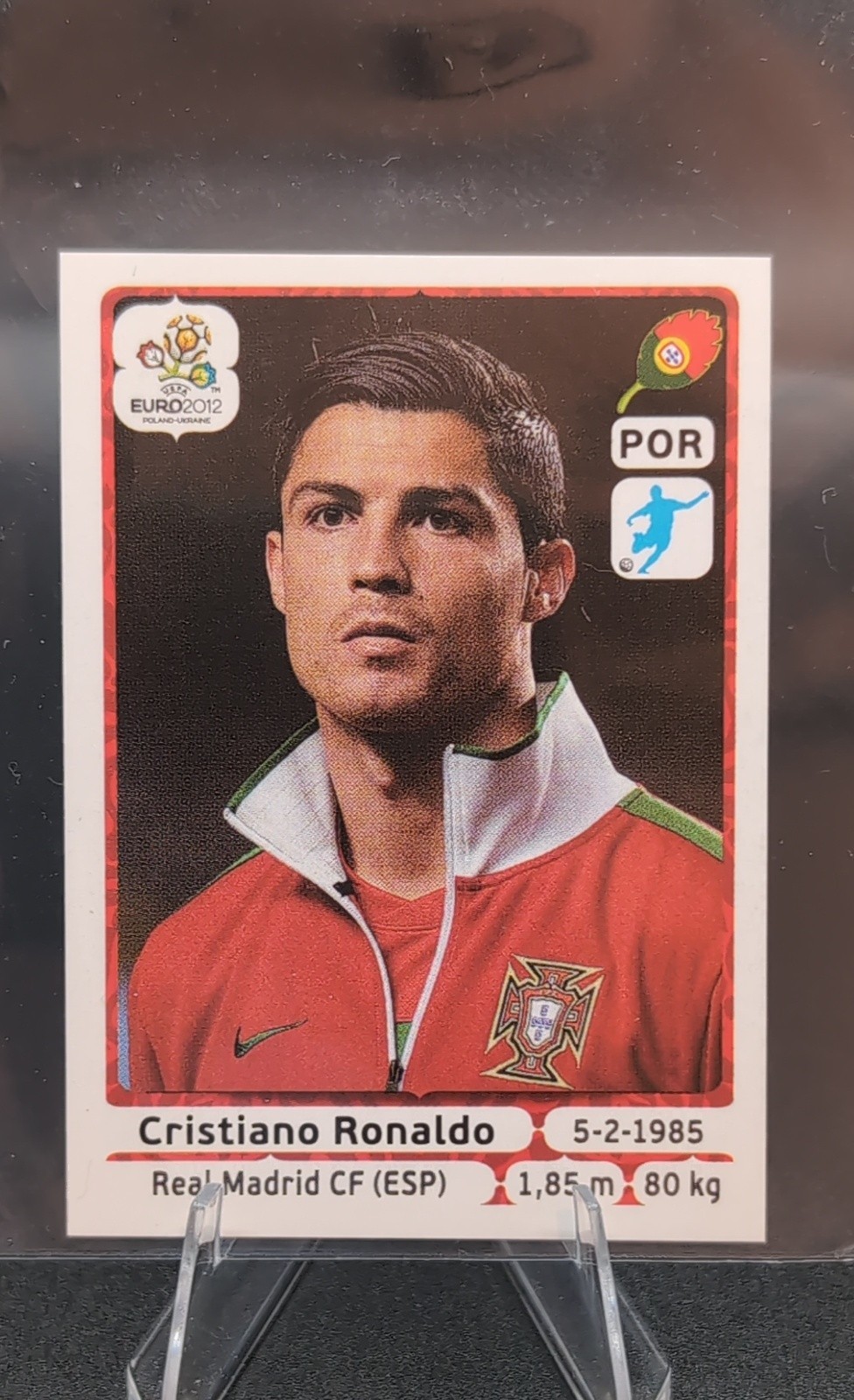 2012 Panini Uefa Euro - poland ukraine Cristiano Ronaldo #277