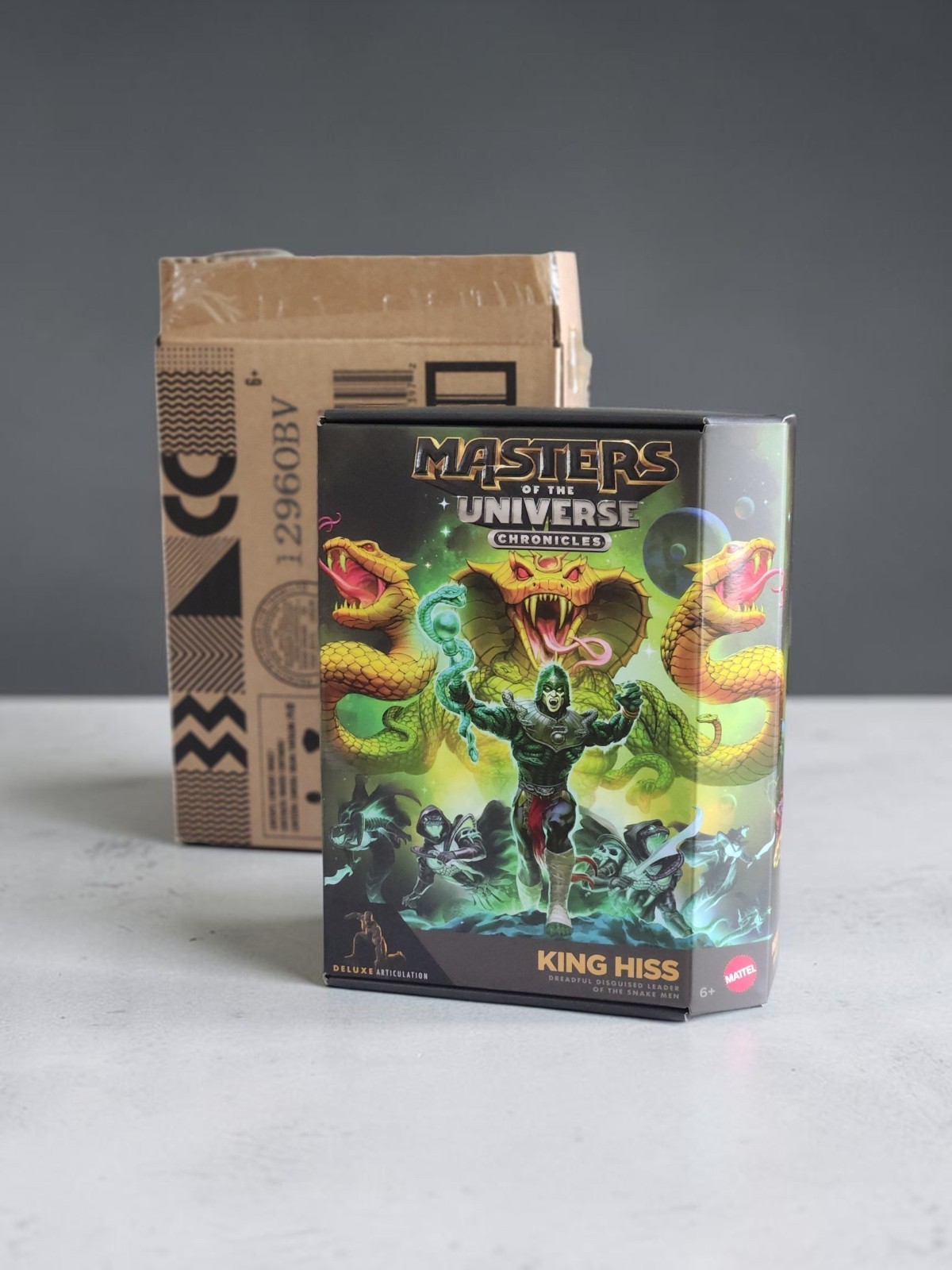 Masters of the Universe Chronicles King Hiss Action Figure Snake Men Masters of the Universe Chronicles King Hiss Action Figure Snake Men