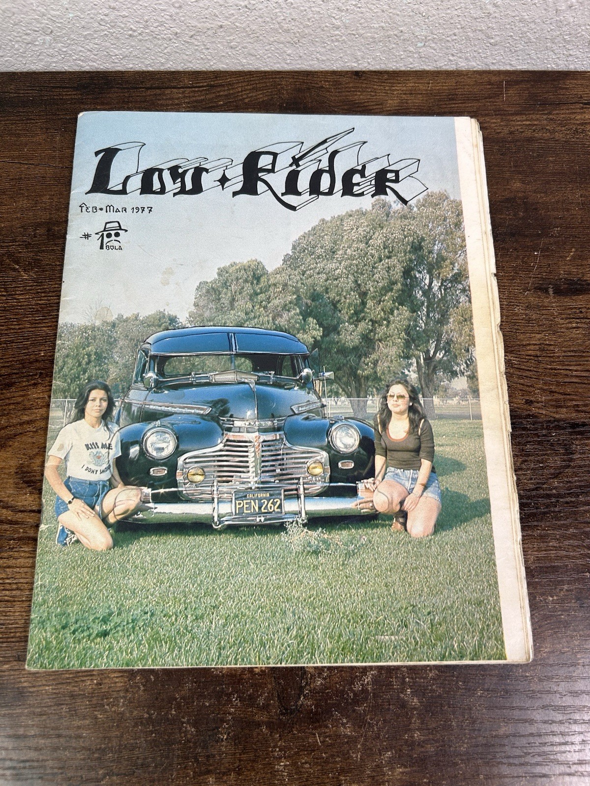 RARE Vintage Lowrider Magazine - Early Issue - Feb / March 1977 Cars Chicano RARE Vintage Lowrider Magazine - Early Issue - Feb / March 1977 Cars Chicano