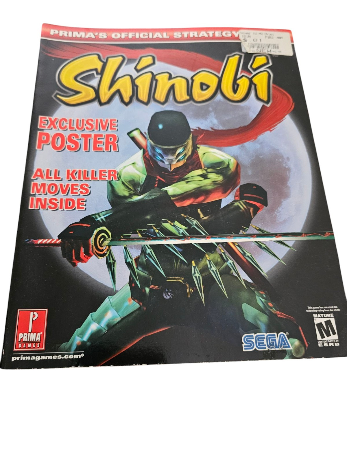 SHINOBI PRIMA\'S OFFICIAL STRATEGY GUIDE SHINOBI PRIMA\'S OFFICIAL STRATEGY GUIDE