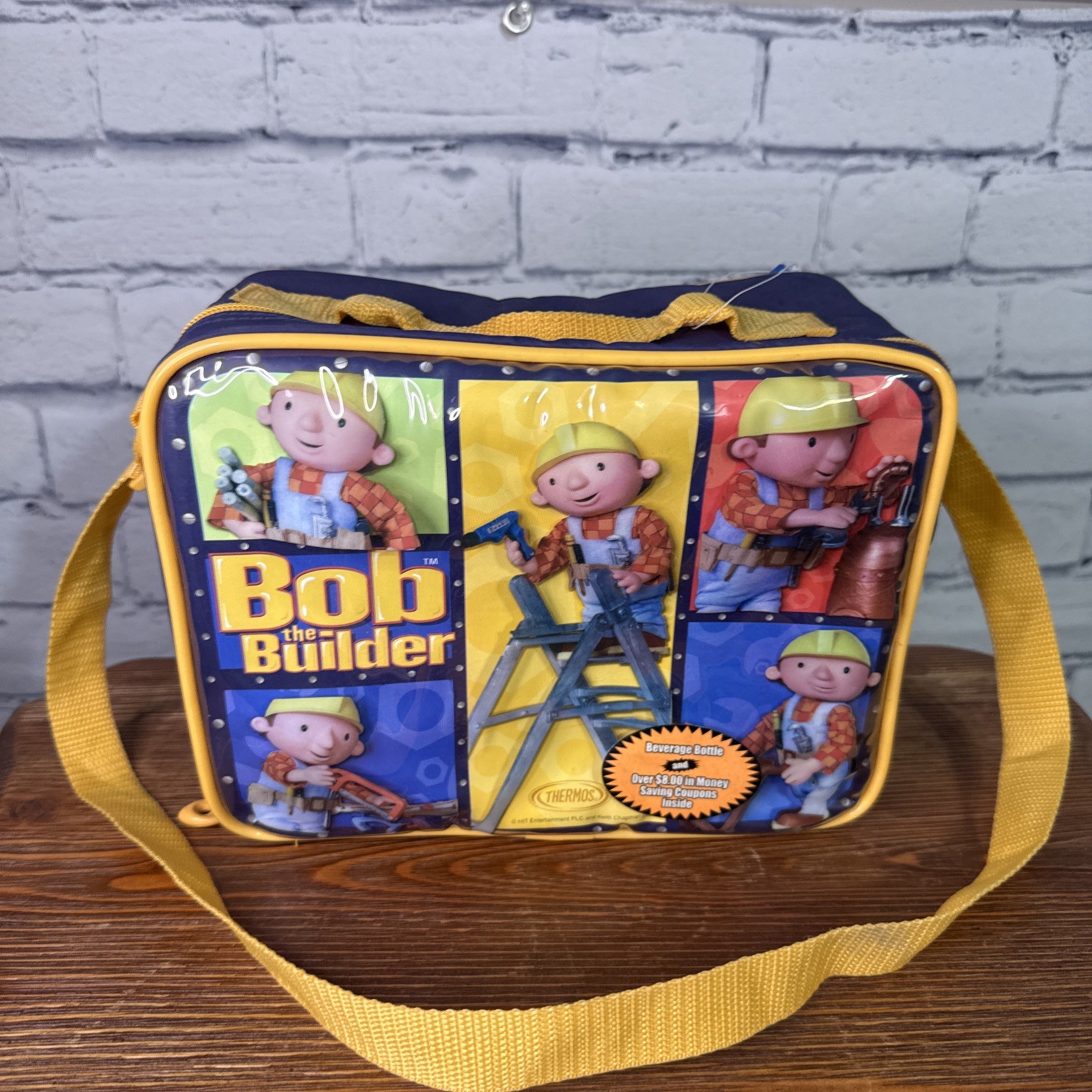 Vintage Bob the Builder Thermos Lunch Box Set NEW 2001 Bottle Snack Box NOS Vintage Bob the Builder Thermos Lunch Box Set NEW 2001 Bottle Snack Box NOS