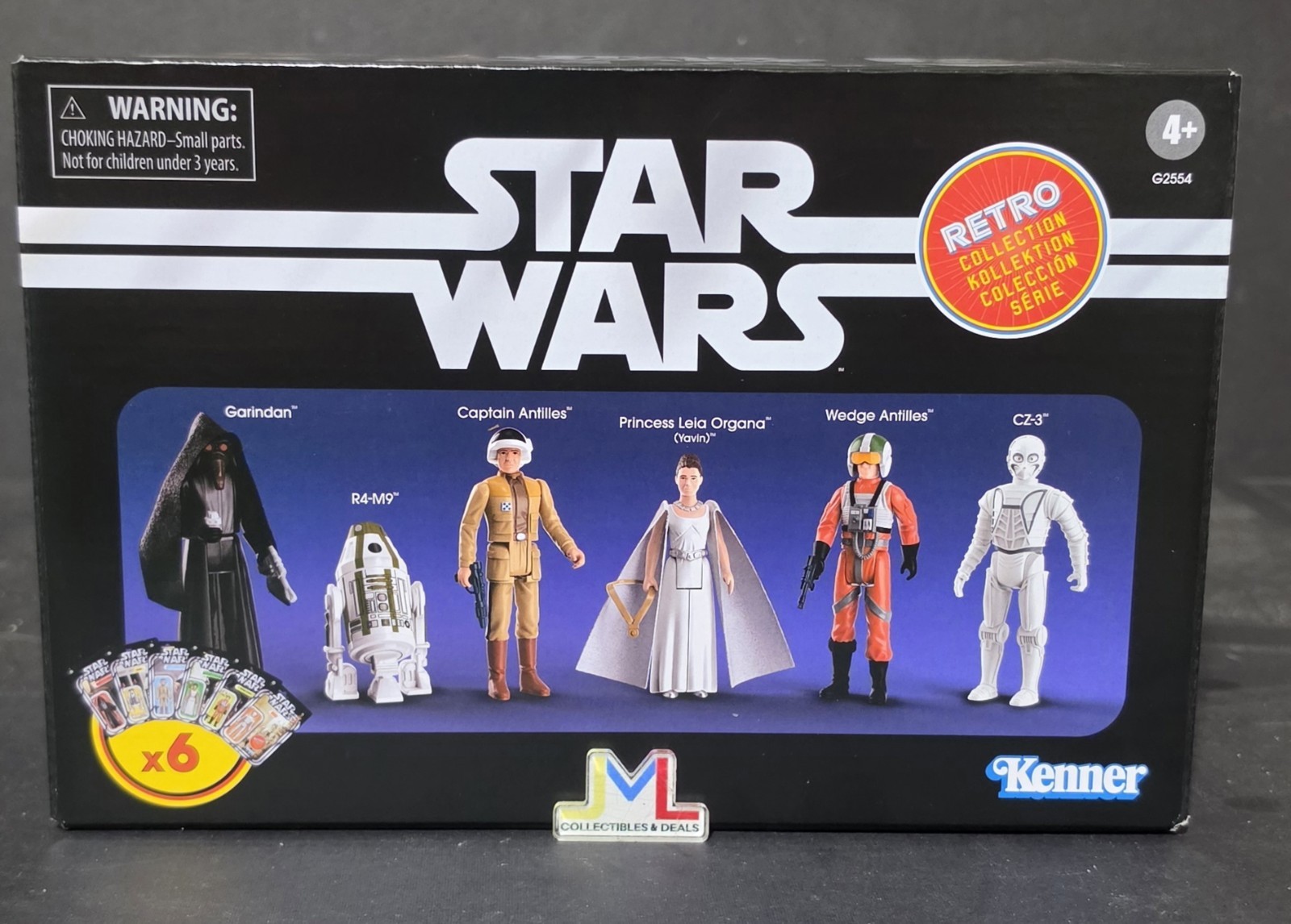 New 2026 Star Wars The Retro Collection A New Hope Wave 4 6 Pack 3.75” In Hand