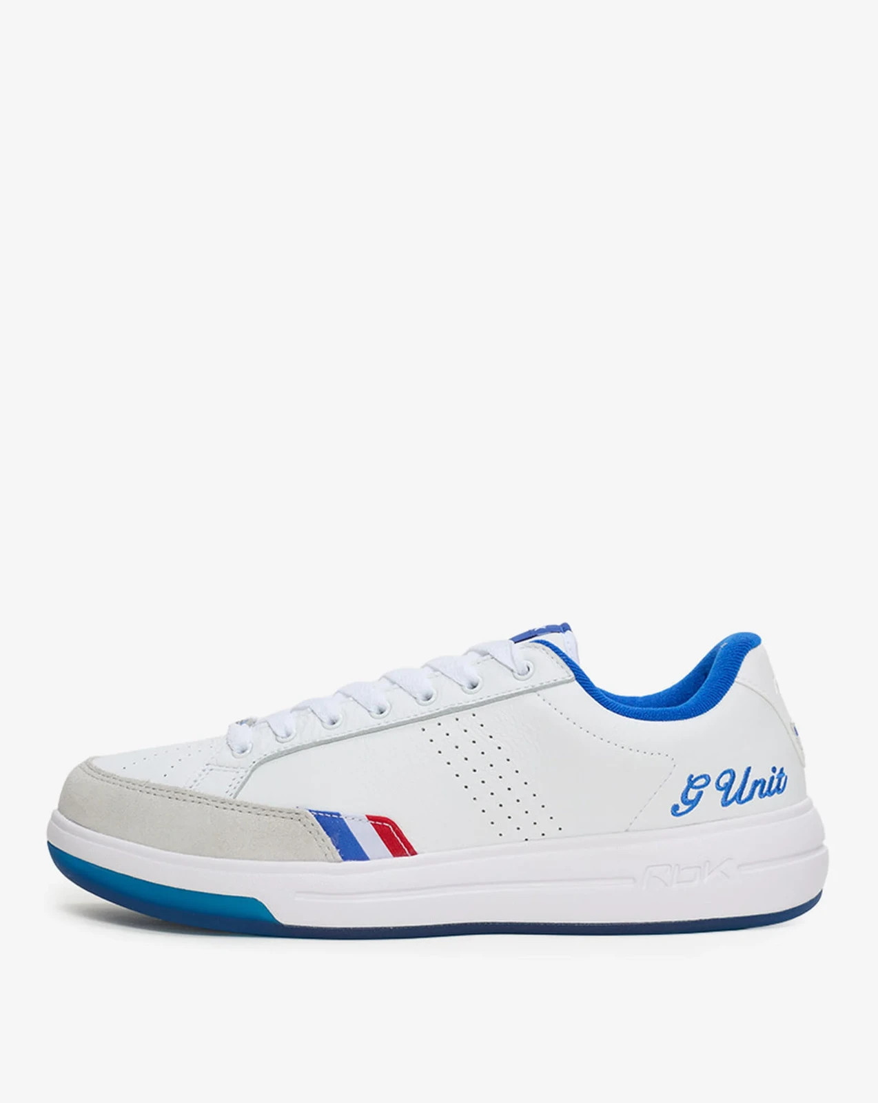 New Reebok G-Unit G6 White Leather Sneaker US Men\'s 9 #100289469 New Reebok G-Unit G6 White Leather Sneaker US Men\'s 9 #100289469