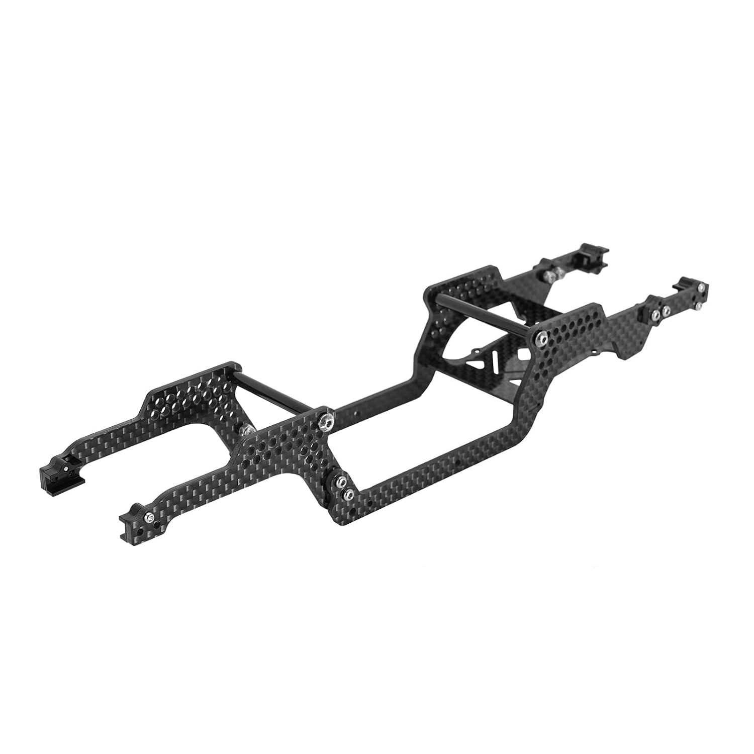 INJORA 39g Universal LCG Carbon Fiber Chassis Frame Kit for TRX4M Defender