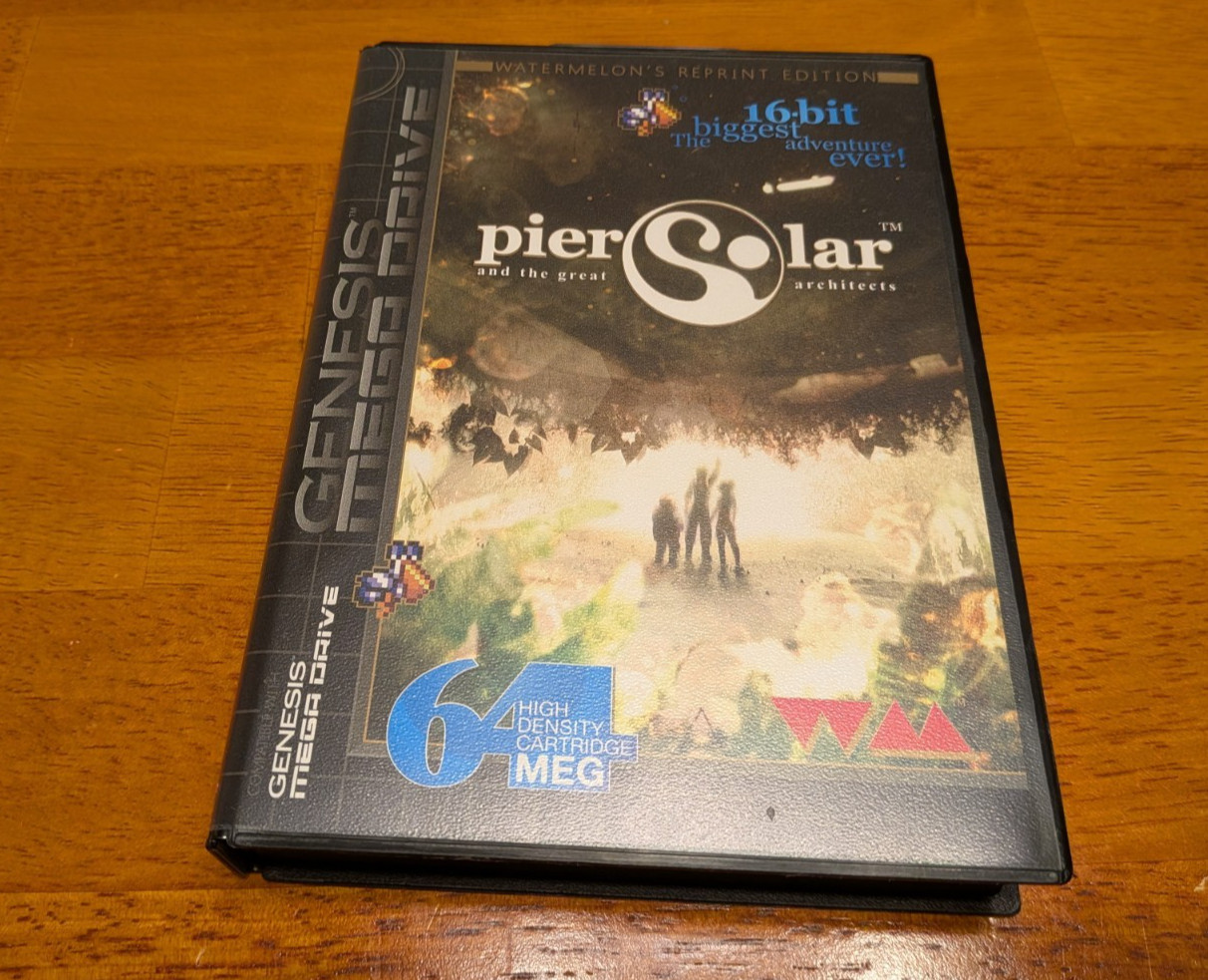 Pier Solar and the Great Architects Reprint Edition (Sega Genesis, Complete)
