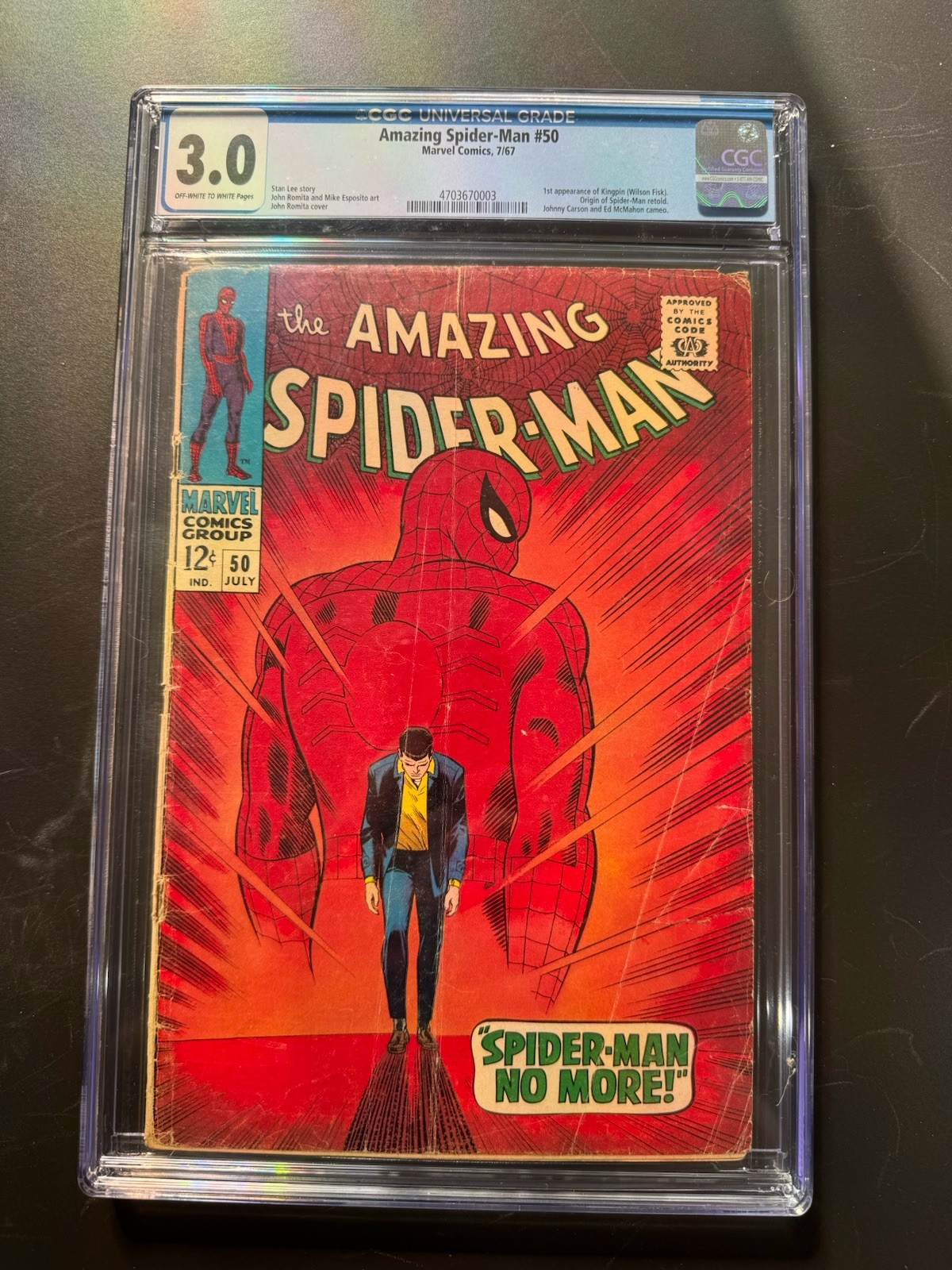 The Amazing Spider-Man #50 (Marvel Comics July 1967) The Amazing Spider-Man #50 (Marvel Comics July 1967)
