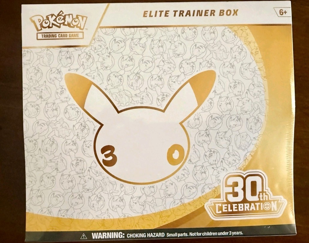Pokémon 30th Anniversary Celebration Elite Trainer Box ETB NIB factory sealed