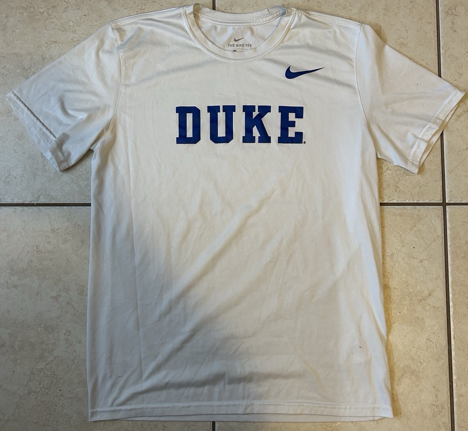 Duke Nike Tennis Team Issued Pro Stock Shirt Large Roger Pascual Ferrer