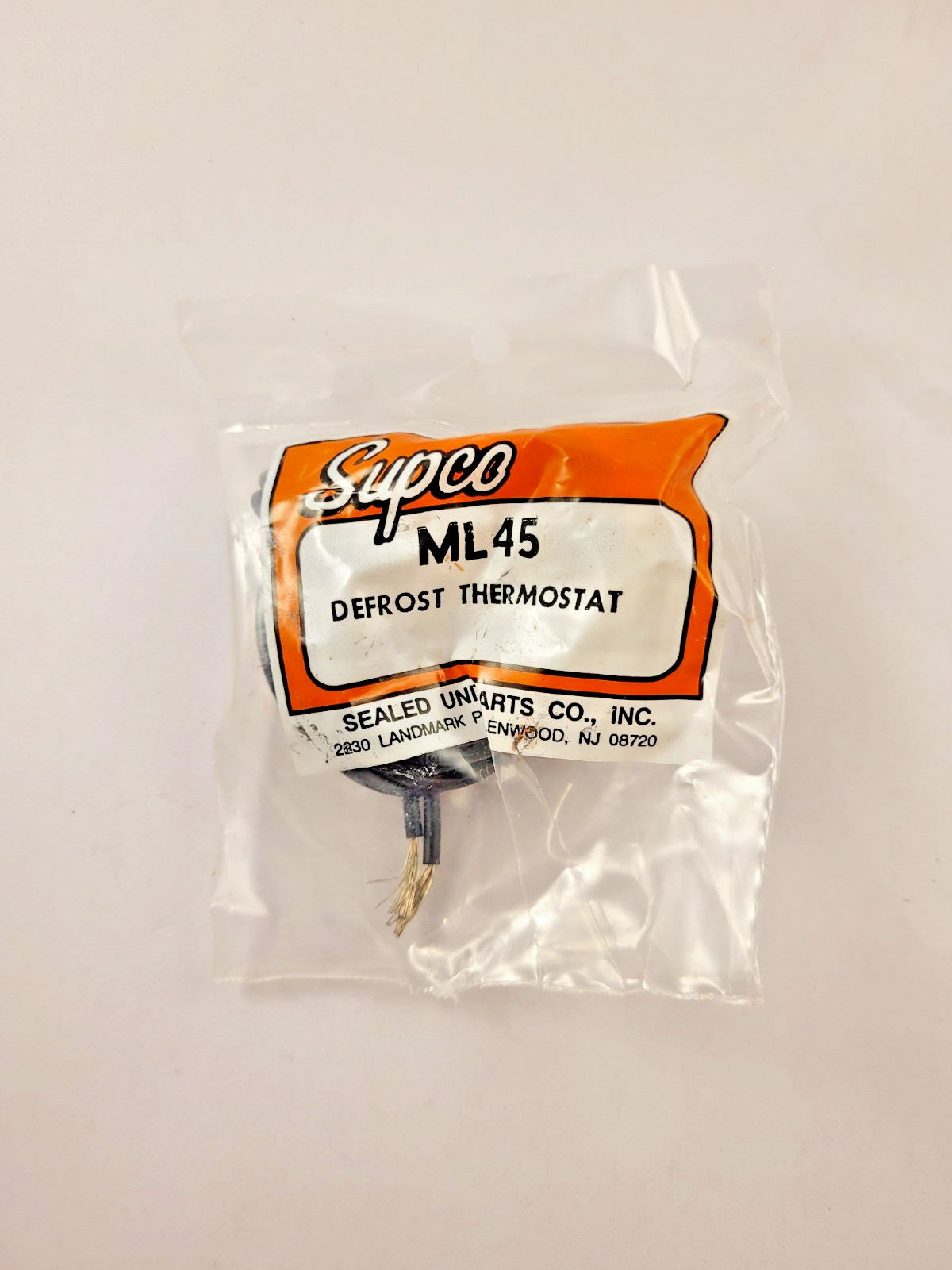 ML-45 Universal Defrost Thermostat ML-45 Universal Defrost Thermostat