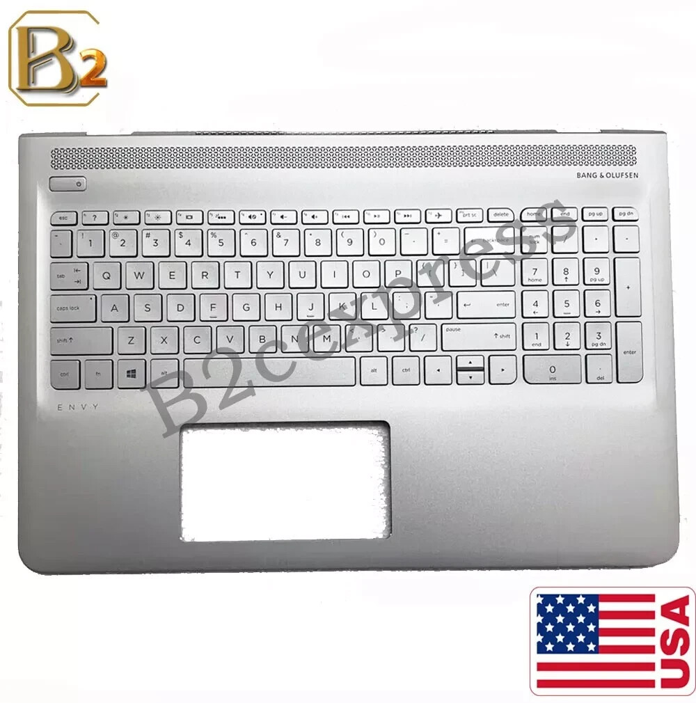 NEW Palmrest with Keyboard Silver for HP ENVY 15-AS 15AS 857799-001 6070B1018801 NEW Palmrest with Keyboard Silver for HP ENVY 15-AS 15AS 857799-001 6070B1018801