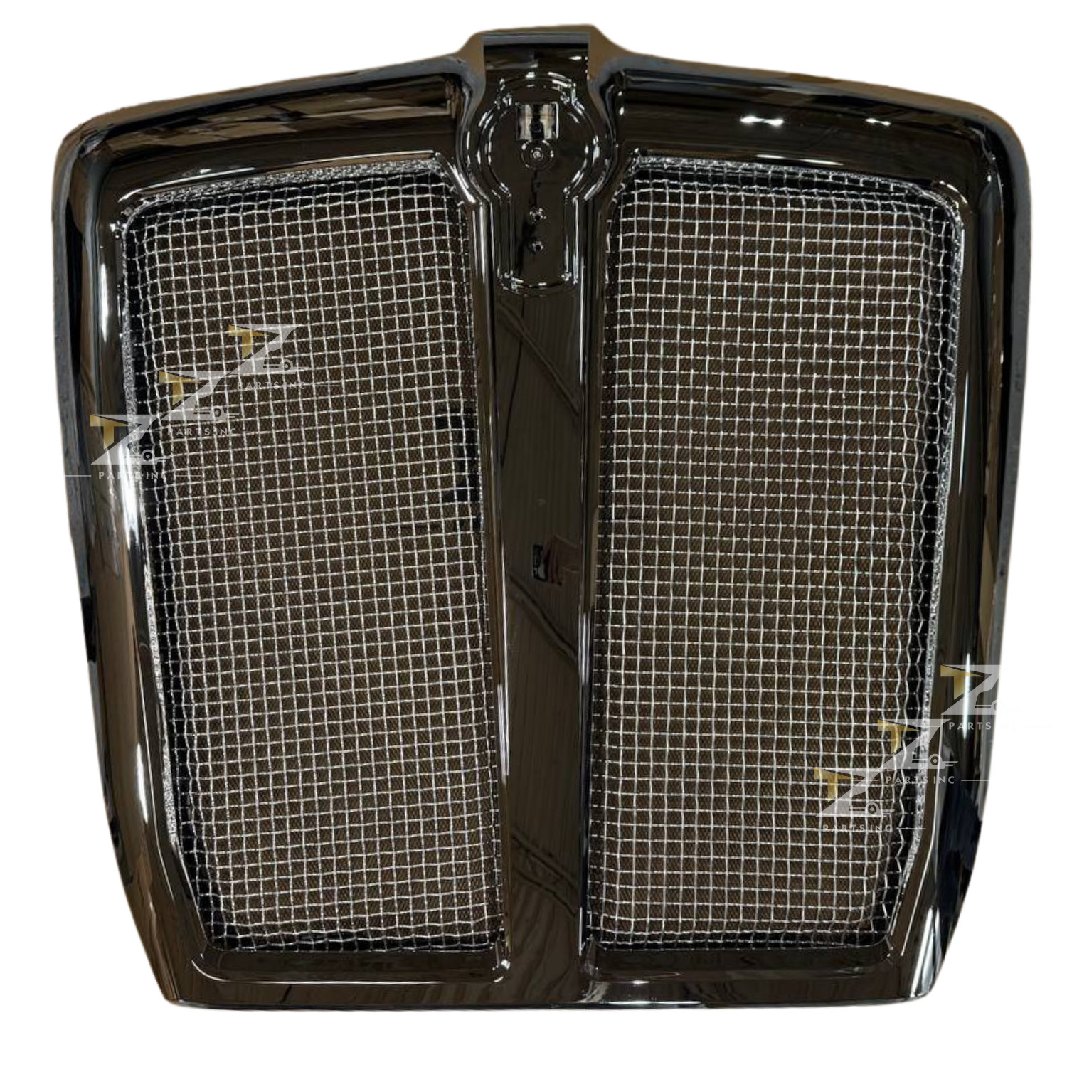 Chrome Grille with Bug Screen for Kenworth T680 2022+ Next Gen Chrome Grille with Bug Screen for Kenworth T680 2022+ Next Gen