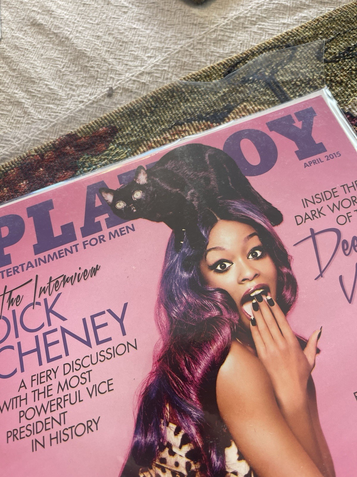  Vintage April 2015 Playboy magazine    Vintage April 2015 Playboy magazine  