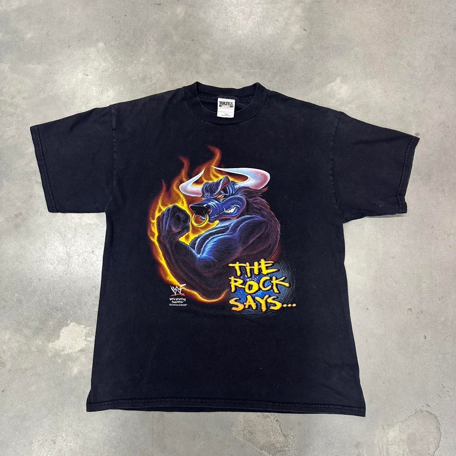 Vintage 1999 WWF Brahma Bull “Know Your Role & Shut Your Mouth” Tee