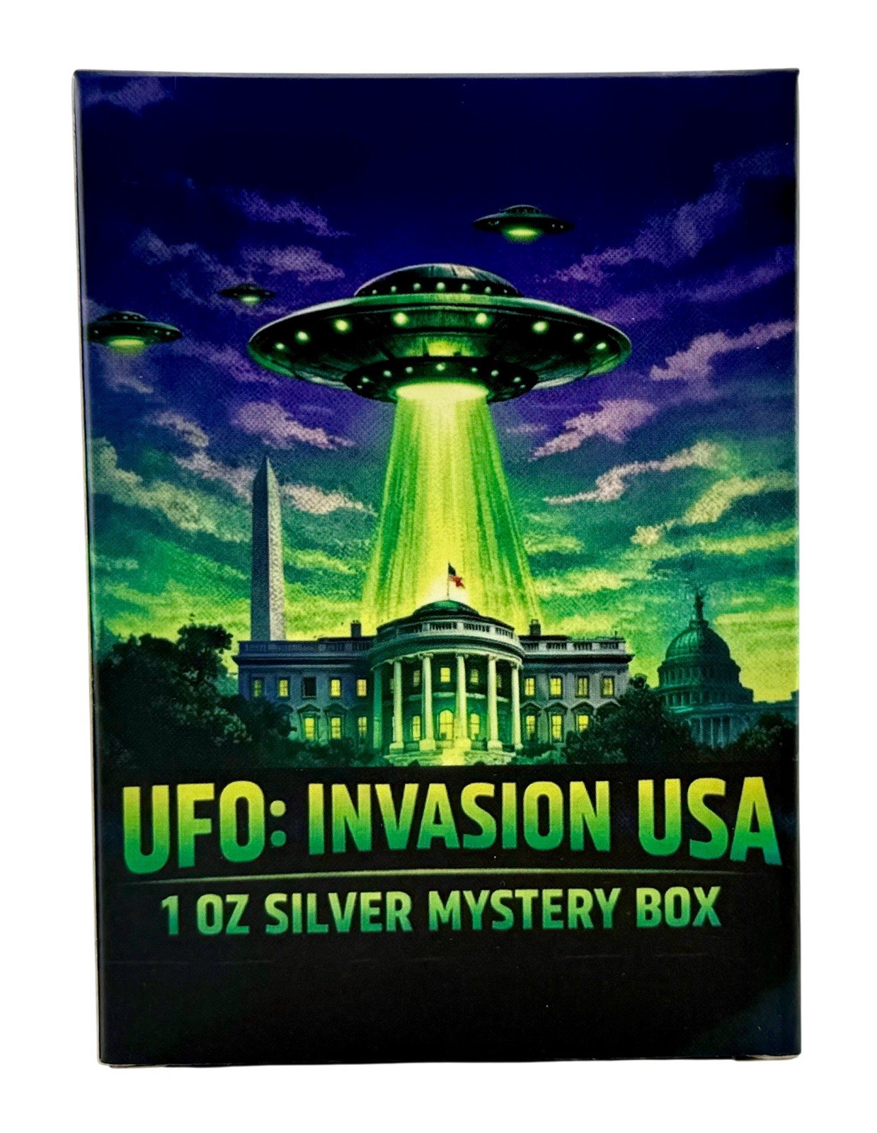 2025 Intaglio Mint 1 oz Silver UFO Surprise Boxes ICG Gem Unc Hand Signed 2025 Intaglio Mint 1 oz Silver UFO Surprise Boxes ICG Gem Unc Hand Signed