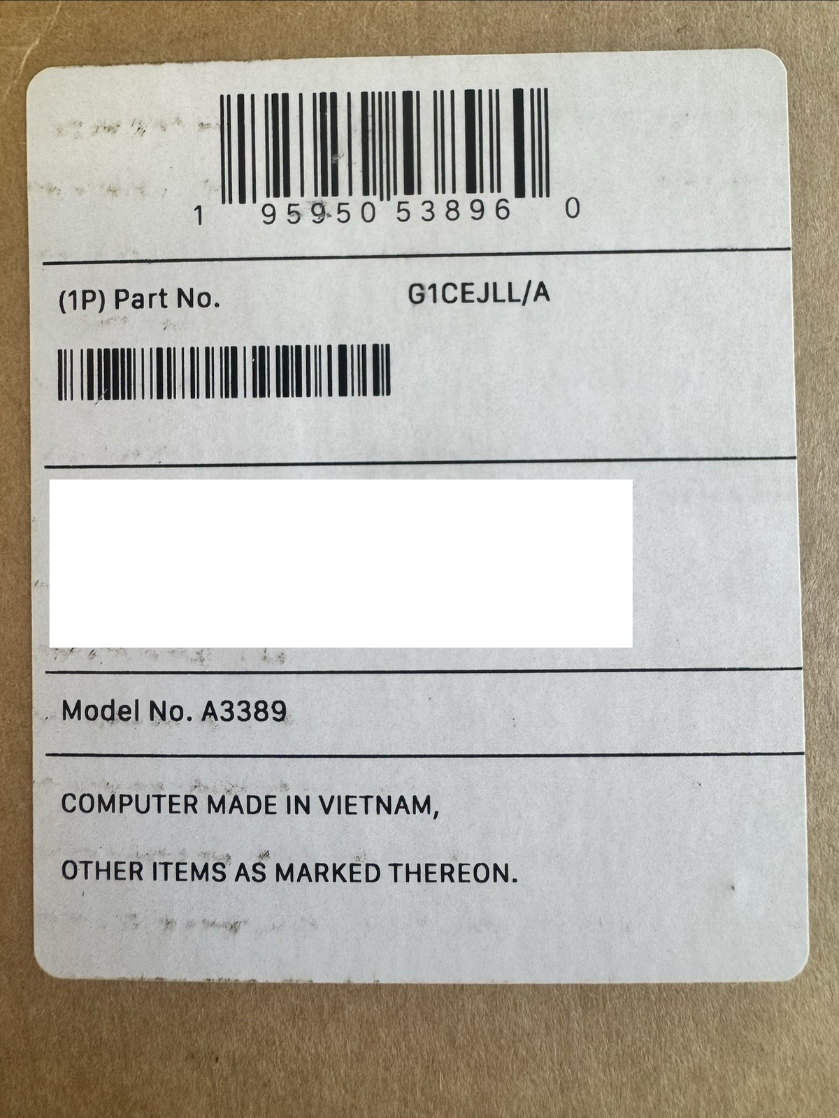 Apple Mac Studio M3 Ultra 32C CPU/80C GPU 512GB 8TB SSD 10GbE SEALED G1CEJLL/A