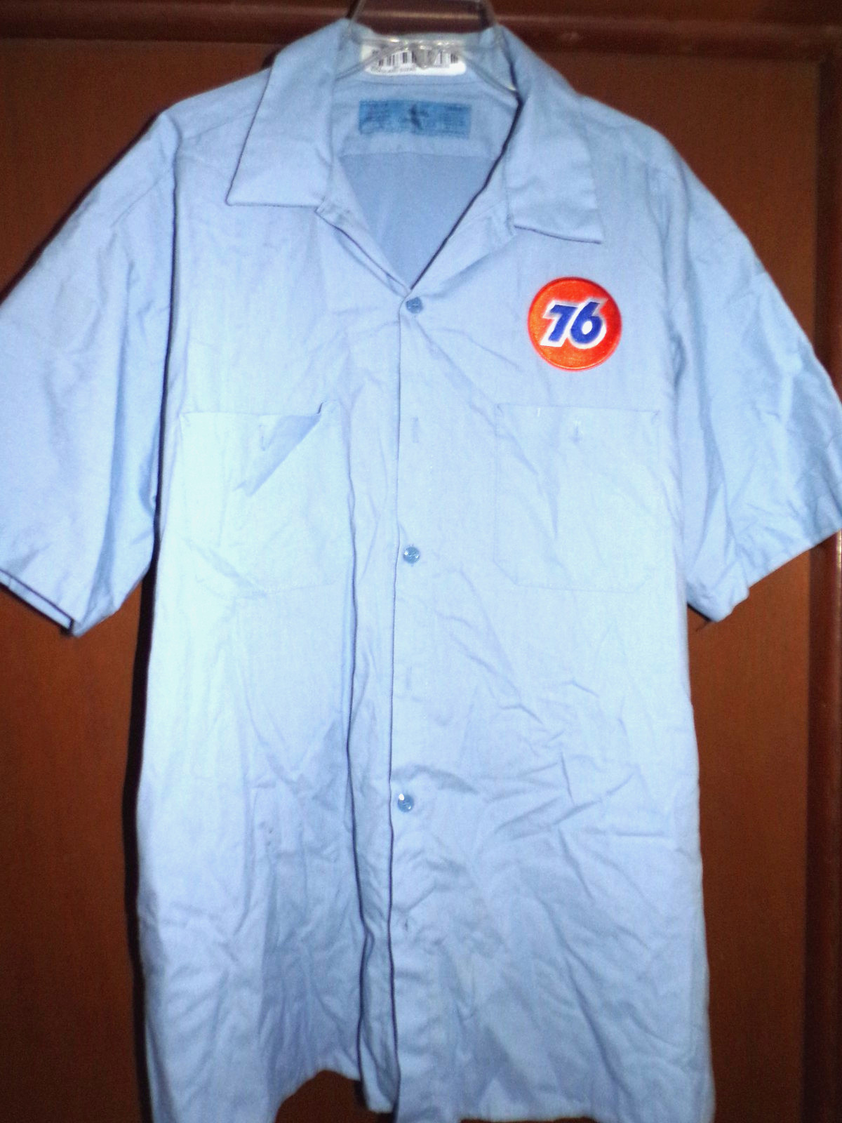 Union 76 Gas Station Attendant Short Sleeve Shirt 2-XL Used/Recycled