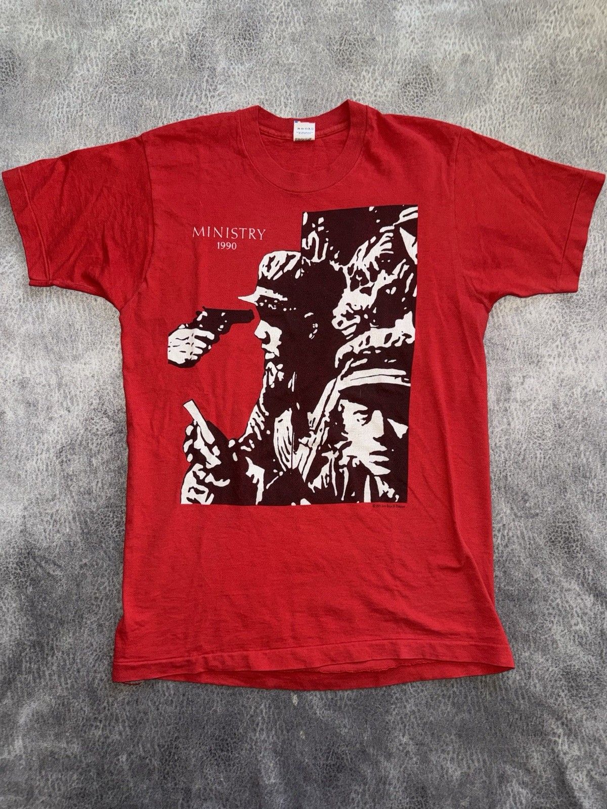 Vintage Ministry 1990s band tshirt