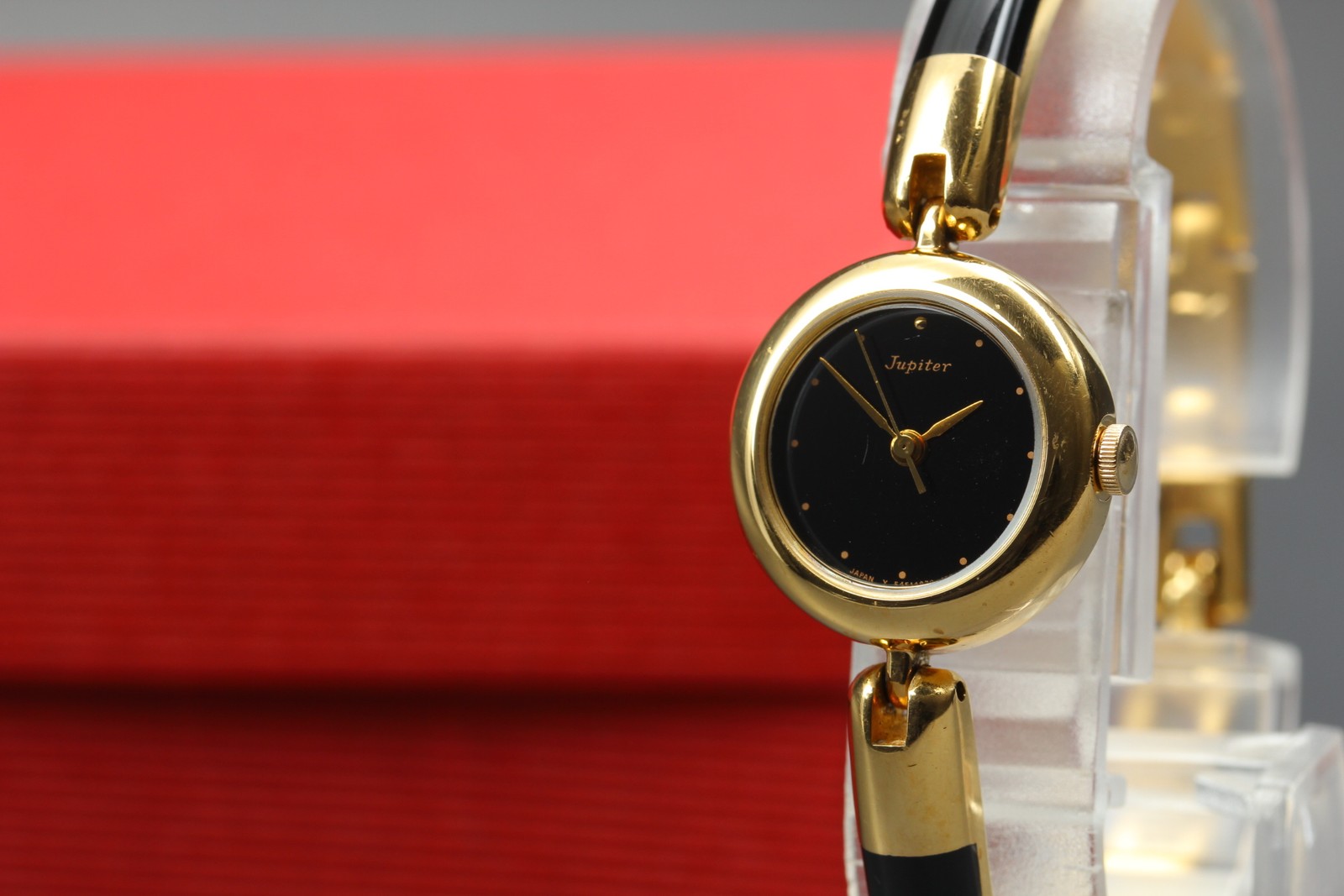 Vintage 1980-1990s N MINT Orient jupiter E454S8-00 Quartz B2 Womens Watch JAPAN