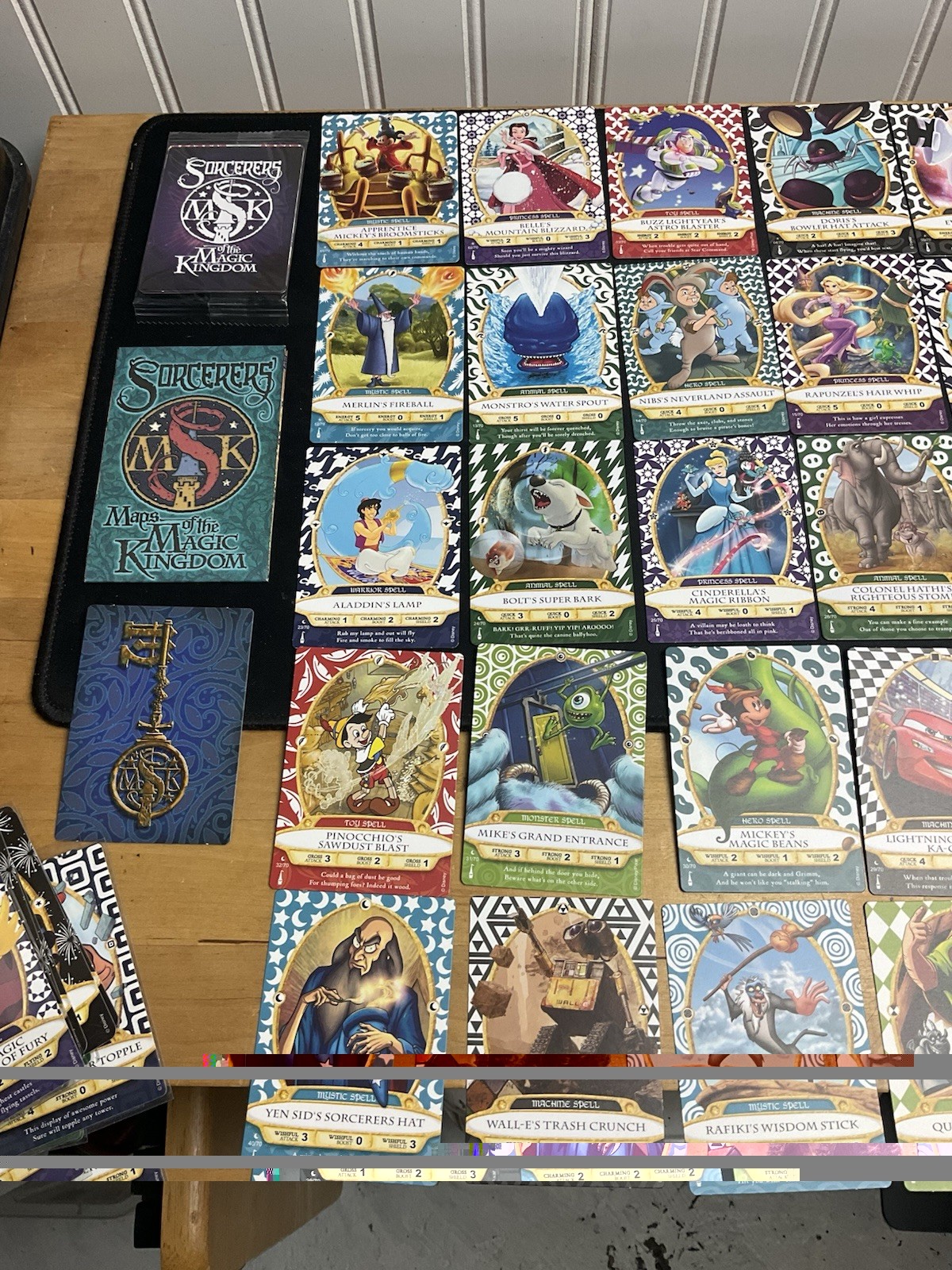 P Disney Sorcerers of the Magic Kingdom SOTMK Disneyworld TCG -PICK UR CARD-