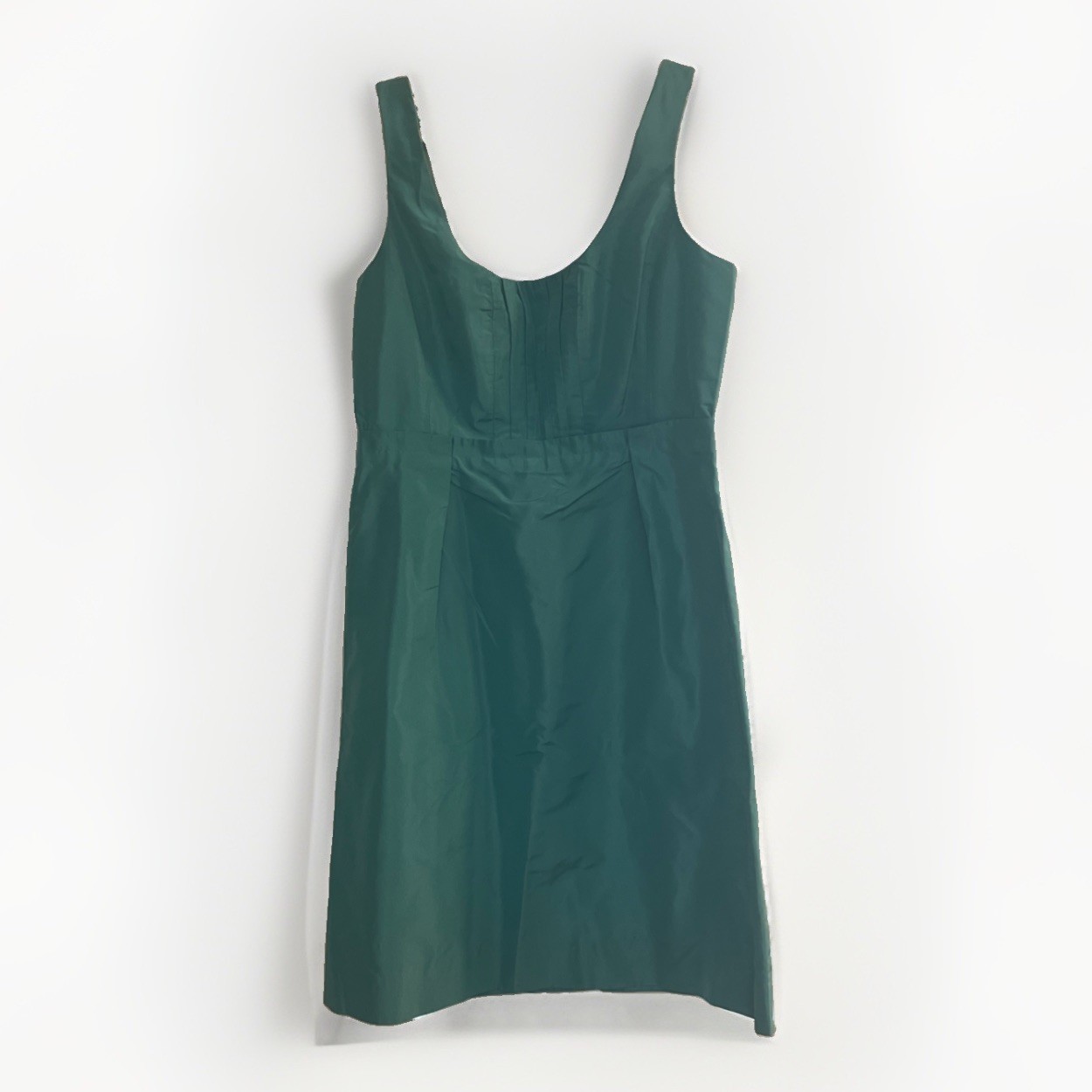 NWT J. Crew Silk Taffeta Clementine Dress Aqua Cocktail, Wedding, Party - Size 8 NWT J. Crew Silk Taffeta Clementine Dress Aqua Cocktail, Wedding, Party - Size 8