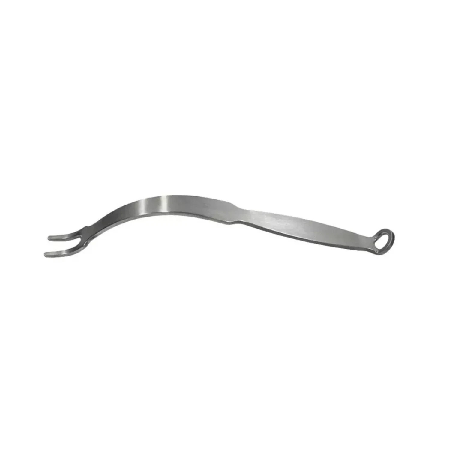 Set of 3 PCL Retractor, 10”, Curved, Double Prong, 12 mm Spread, 5 mm