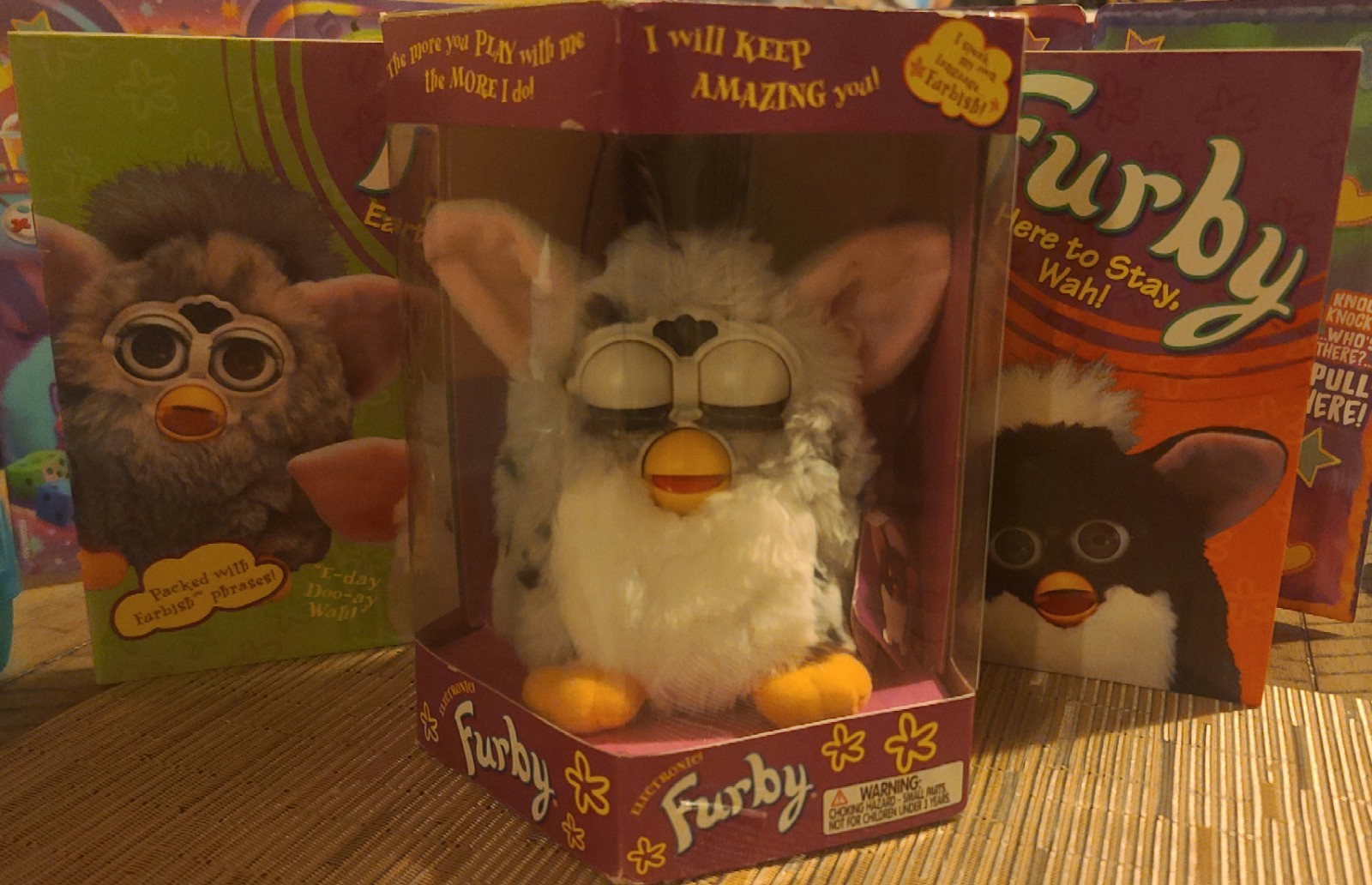 Furby 1998 Hi-C Hasbro Tiger Electronics Working Furby 1998 Hi-C Hasbro Tiger Electronics Working