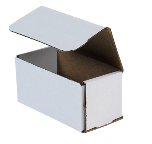 1-300 CHOOSE QUANTITY 6x3x3 Corrugated White Mailers Packing Boxes 6\