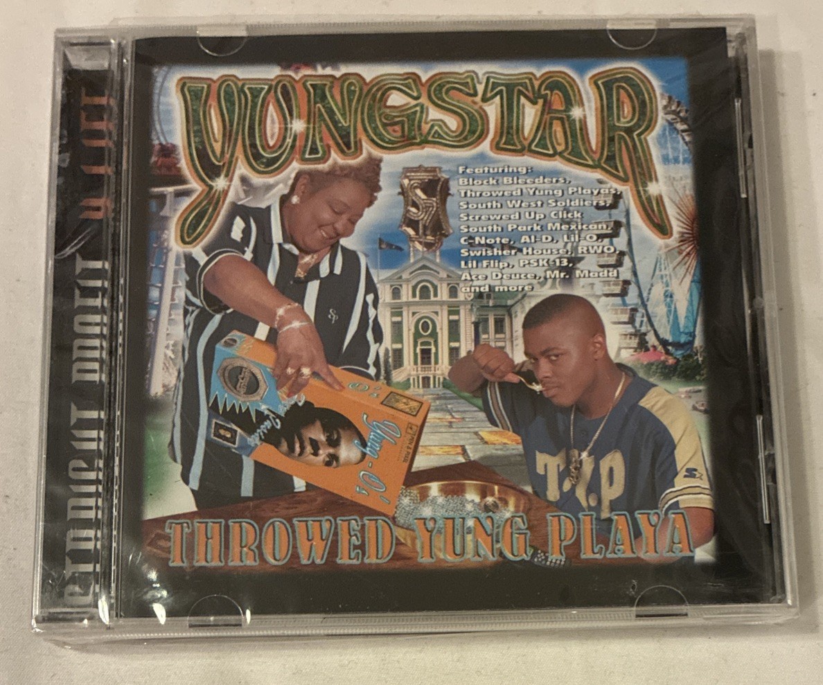 Yungstar - Throwed Yung Playa - Sealed/ Torn Shrink- Clean Edit