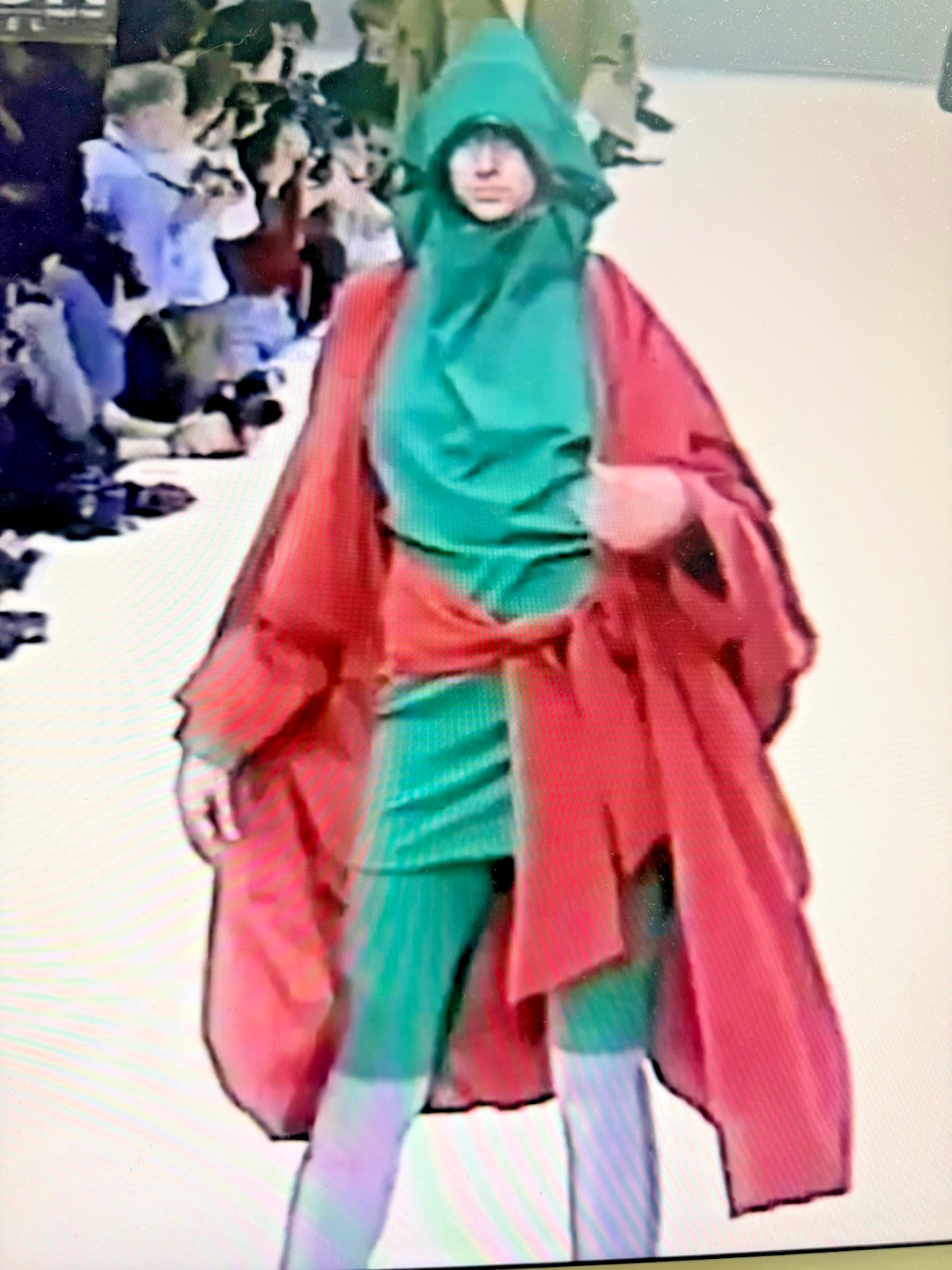 Vintage F/W 1991 Issey Miyake Runway Multi-Zip Cocoon Jacket Coat Archival S Vintage F/W 1991 Issey Miyake Runway Multi-Zip Cocoon Jacket Coat Archival S