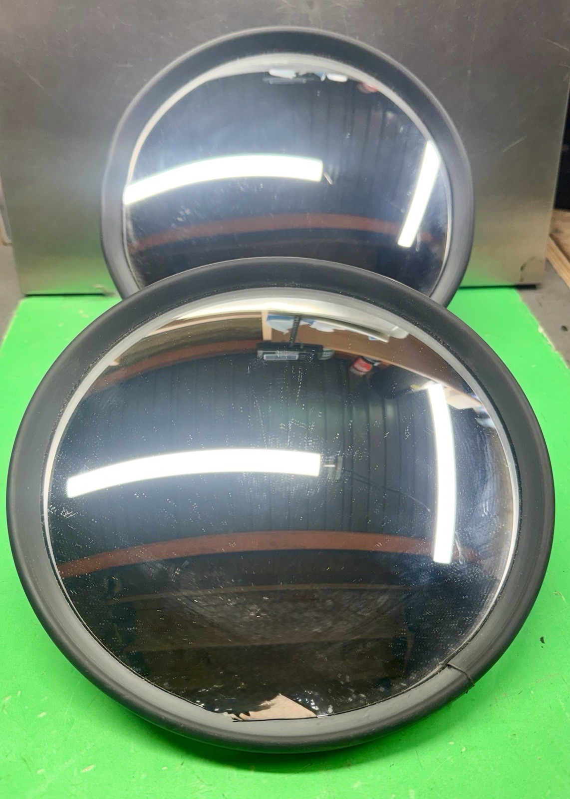 ROSCO 802D 8” ROUND CONVEX BUS & SEMI TRUCK MIRROR CENTER STUD📍LOT OF 2📍FS📍